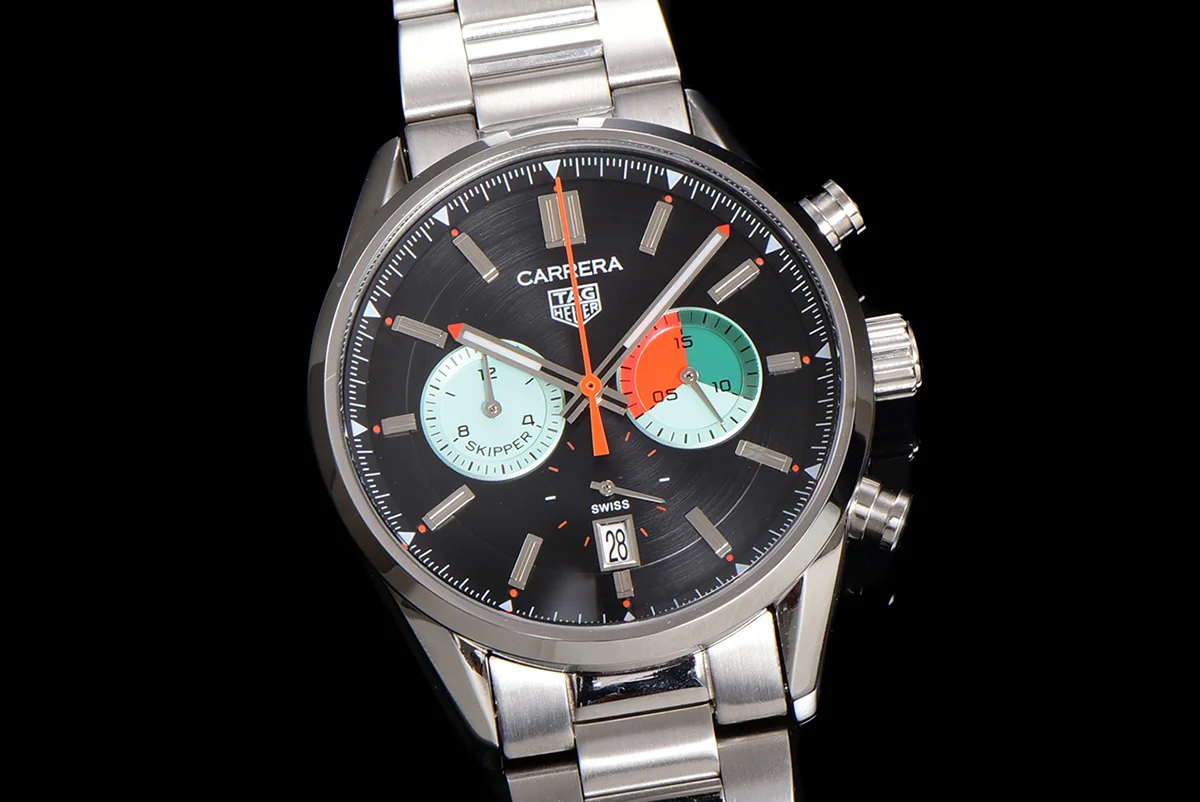Carrera Skipper 39 Black Dial