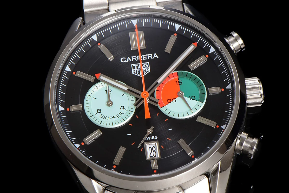Carrera Skipper 39 Black Dial