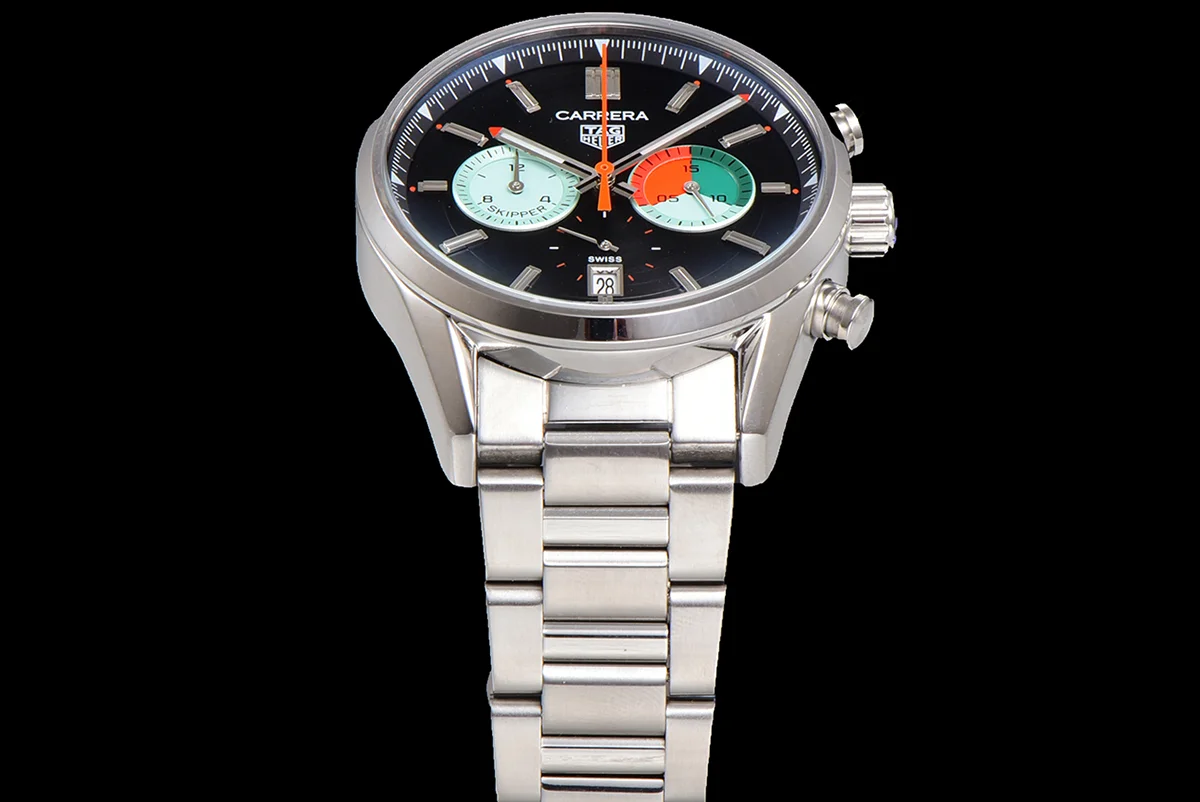 Carrera Skipper 39 Black Dial