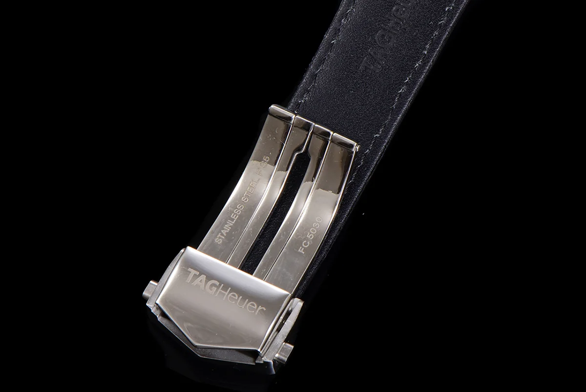 Carrera Skipper 39 Blue Dial on Leather Strap