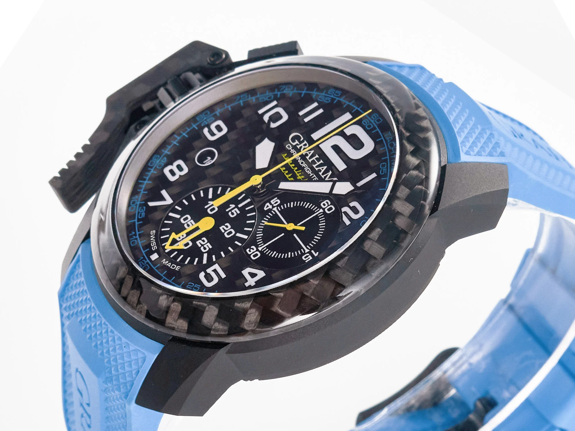 Chronofighter Superlight JKF 1:1 Best Edition on Blue Rubber Strap A7750
