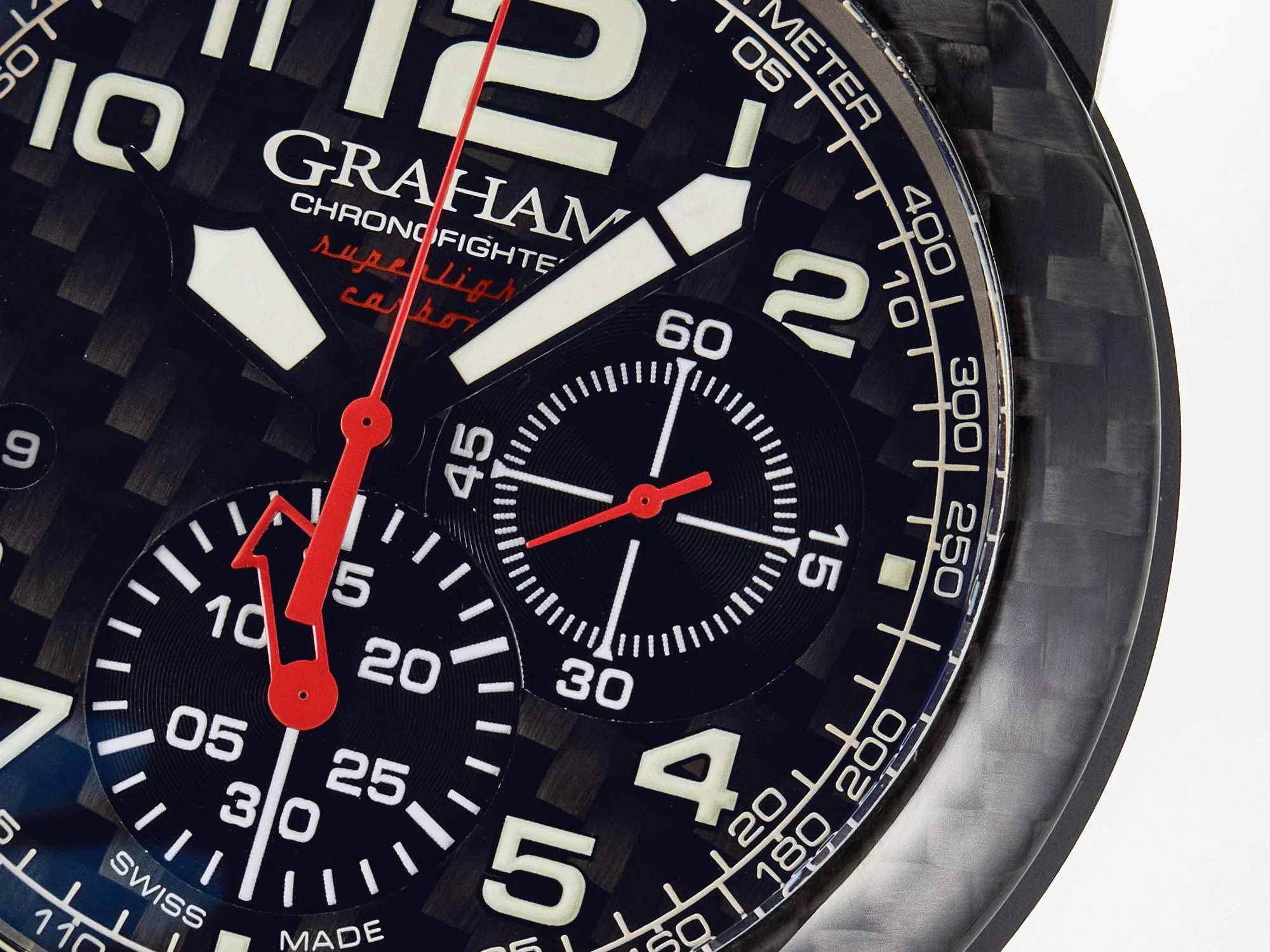 Chronofighter Superlight JKF 1:1 Best Edition on Red Rubber Strap A7750