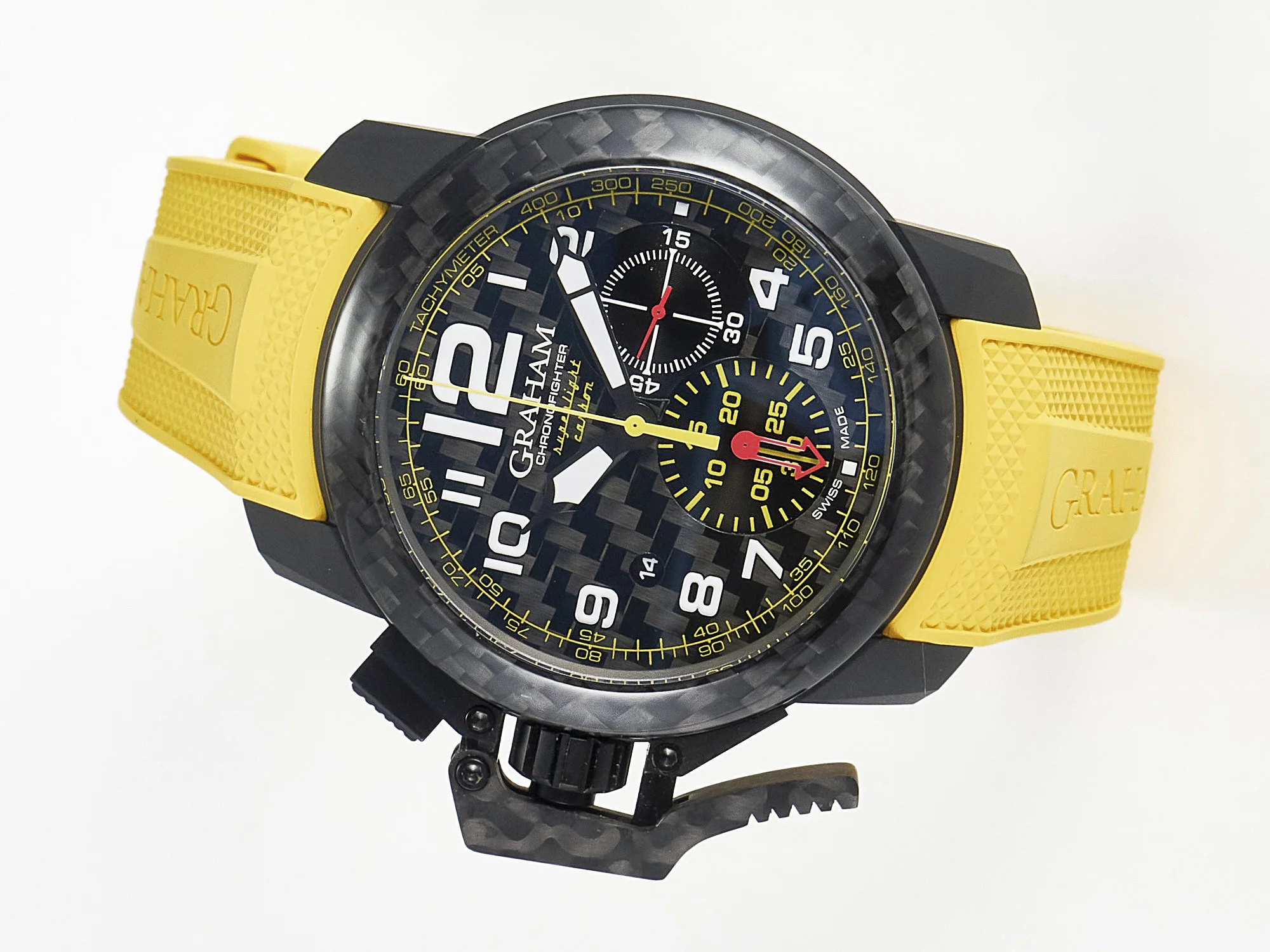 Chronofighter Superlight JKF 1:1 Best Edition on Yellow Rubber Strap A7750