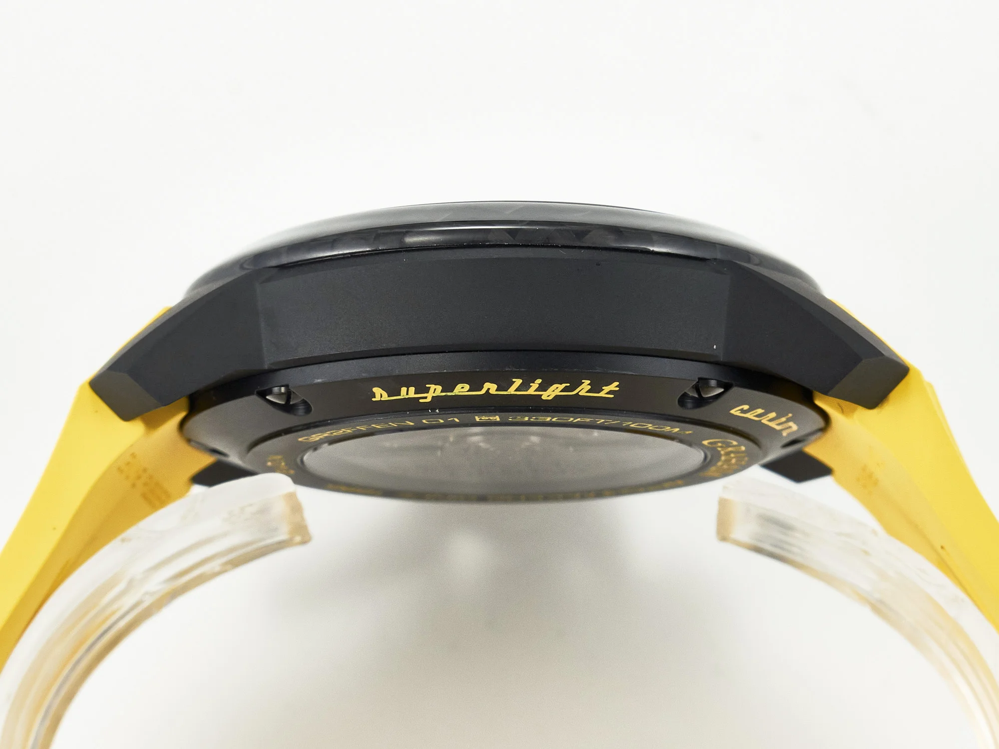 Chronofighter Superlight JKF 1:1 Best Edition on Yellow Rubber Strap A7750