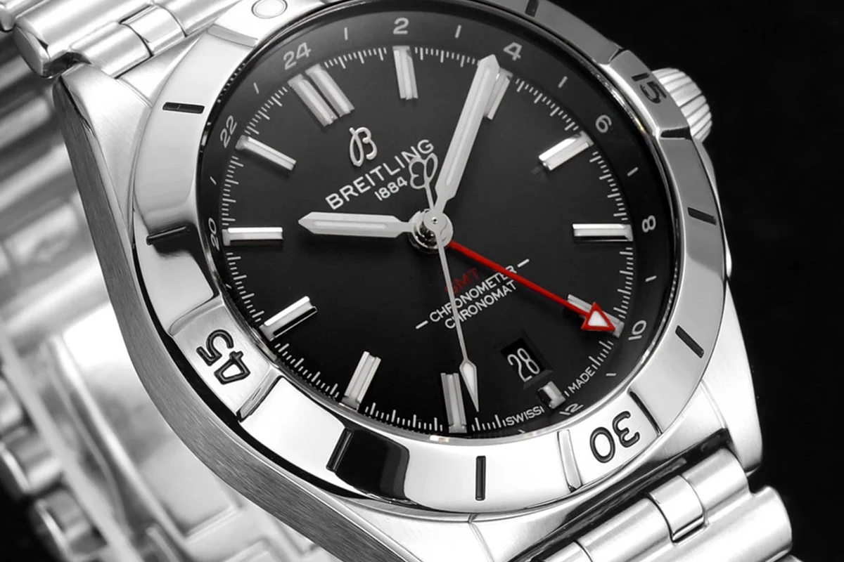 Chronomat Automatic GMT 40 Black Dial Ref. A32398101B1A1