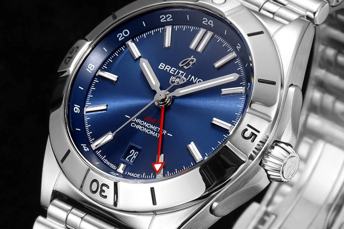 Chronomat Automatic GMT 40 Blue Dial Ref. A32398101C1A1