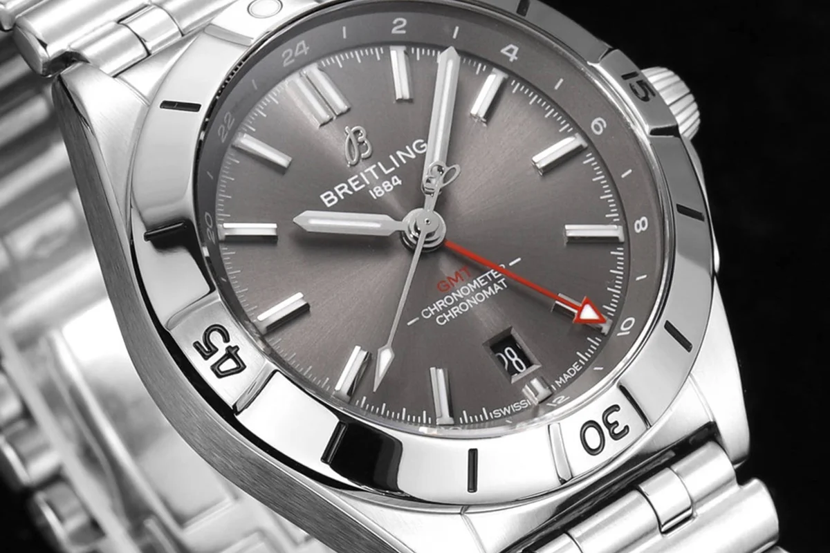 Chronomat Automatic GMT 40 Grey Dial Ref. A32398101M1A1