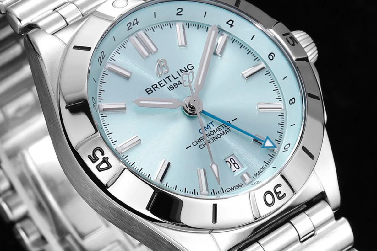 Chronomat Automatic GMT 40 Light Blue Dial