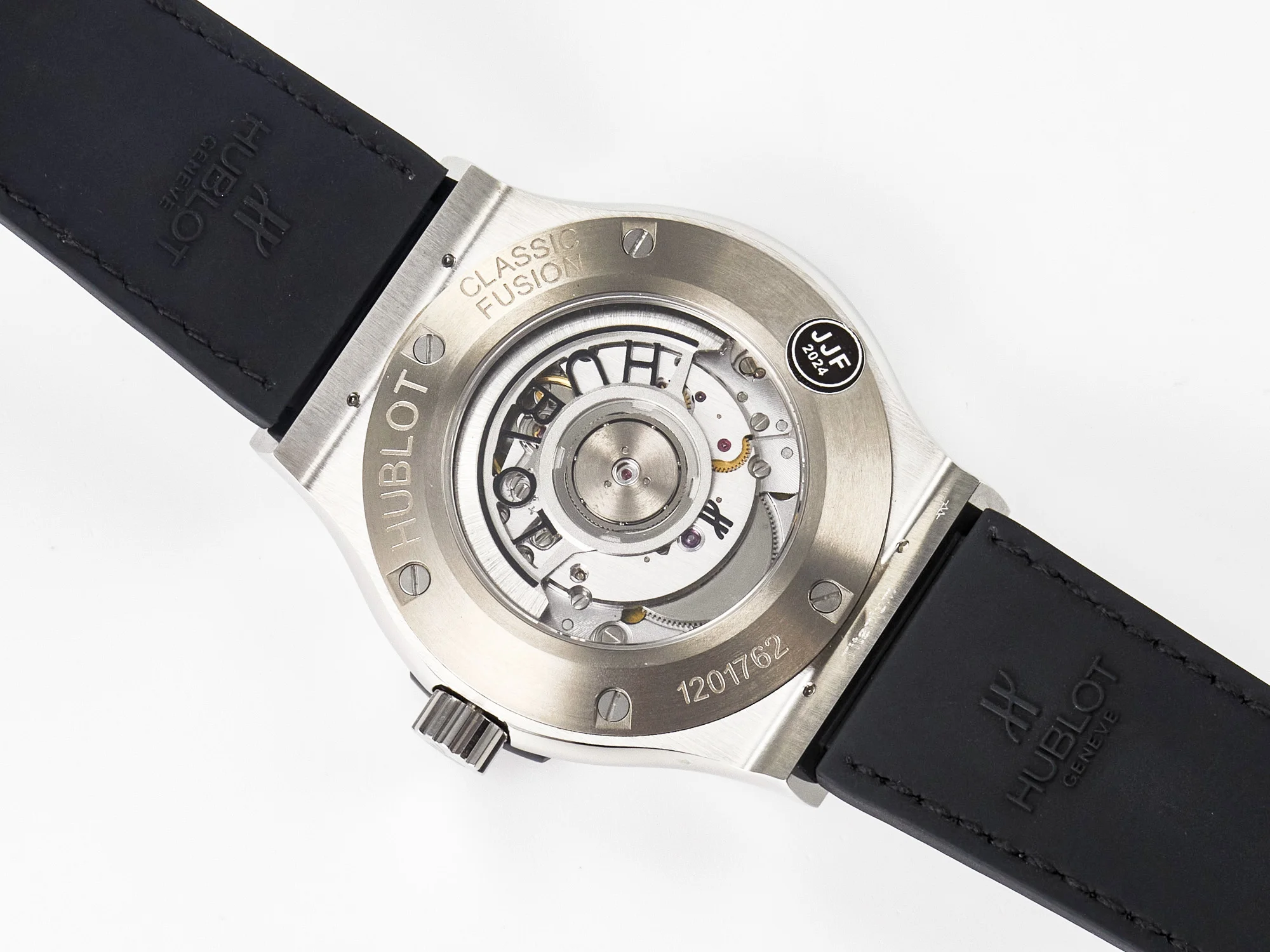 Classic Fusion 42mm SS JJF 1:1 Best Edition Green Dial on Green Gummy Leather Strap