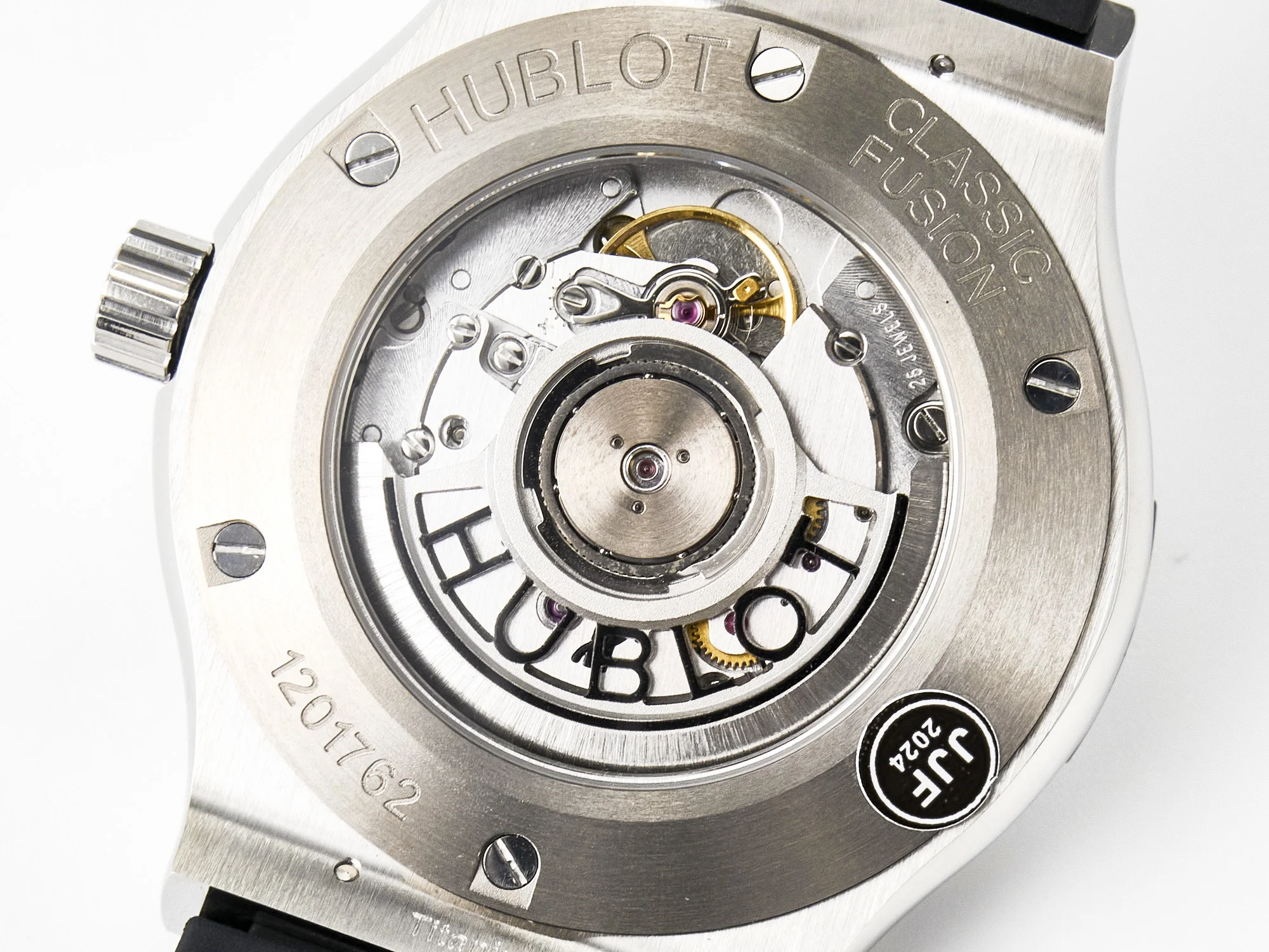 Classic Fusion 42mm SS JJF 1:1 Best Edition Green Dial on Green Gummy Leather Strap
