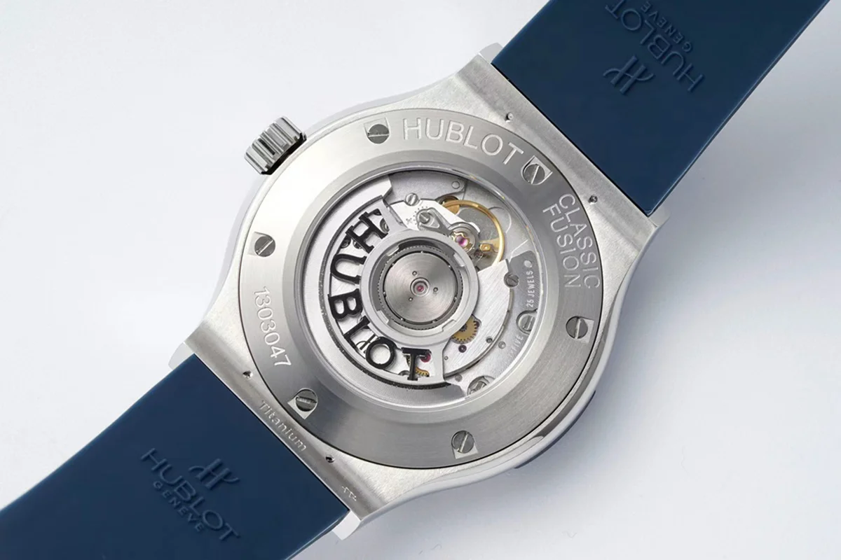 Classic Fusion Automatic 42mm Blue Dial on Rubber Strap