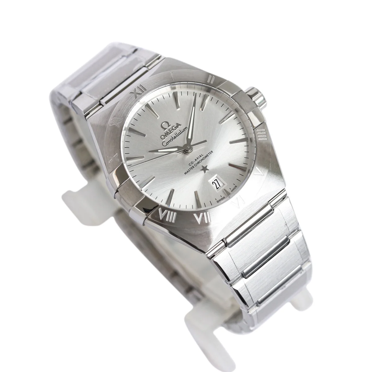 Constellation Co-Axial Chronometer 39mm Silver Dial in Steel