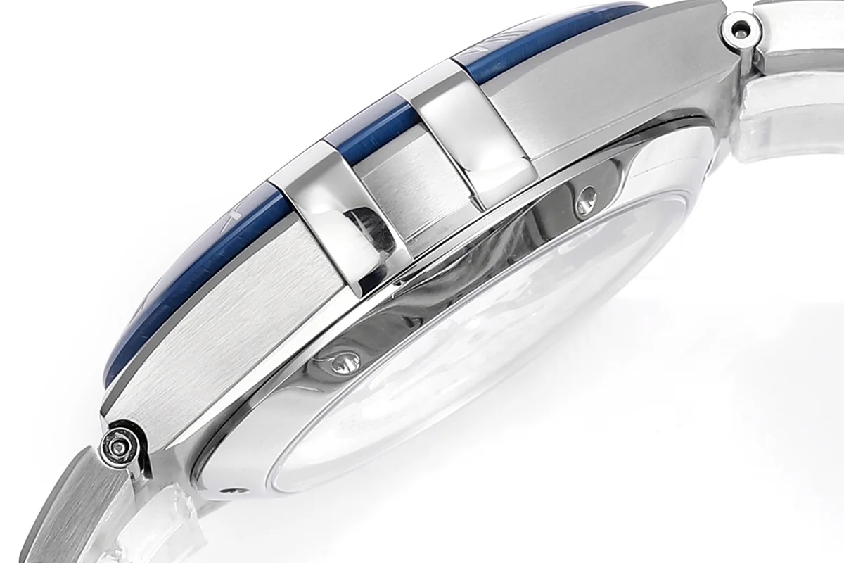 Constellation Co-Axial Master Chronometer 41mm Blue Dial with Ceramic Bezel on Bracelet