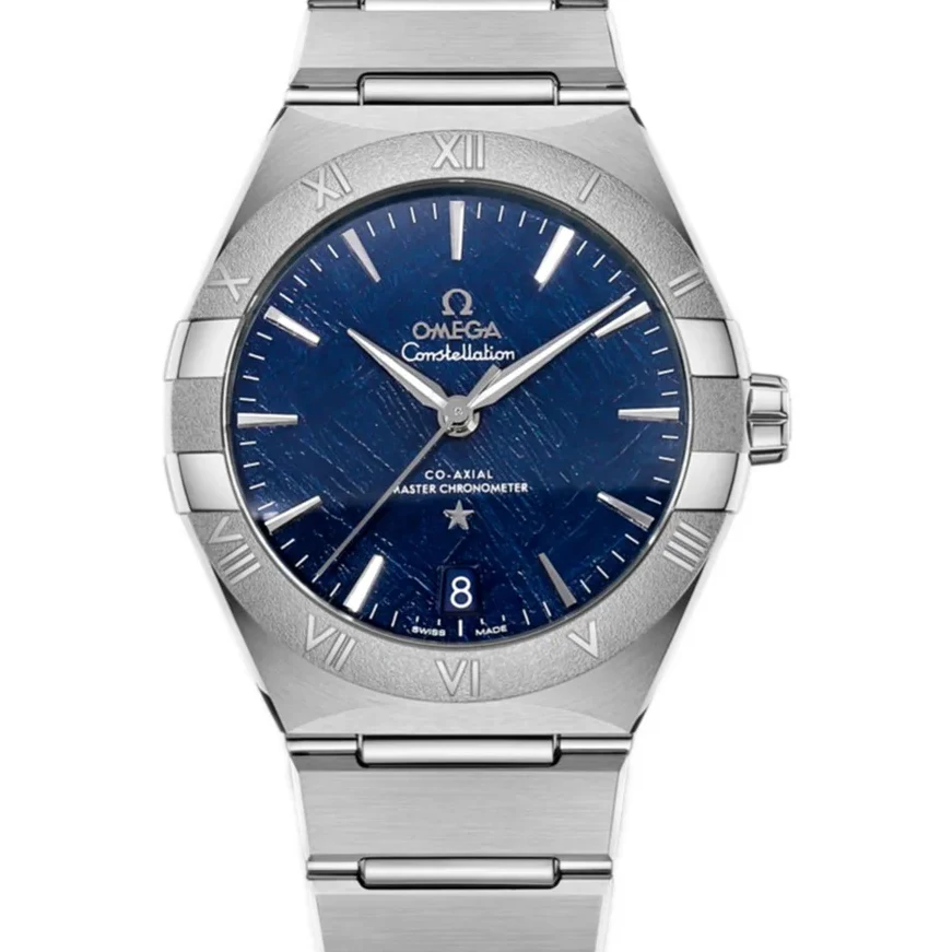 Constellation Co-Axial Master Chronometer 41mm Blue Meteorite Dial on Bracelet