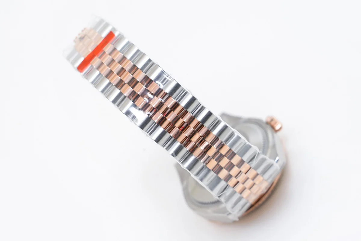 Datejust 31 278271 Silver Floral Motiff Dial in Everose Gold/Steel