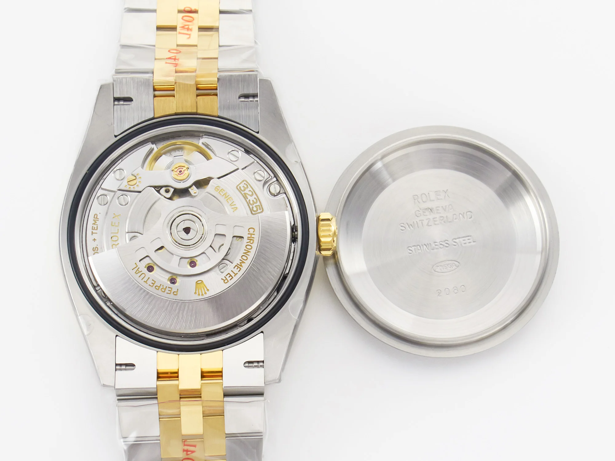 DateJust 36 126233 Clean 1:1 Best Edition 904L Steel YG Textured Diamonds Dial on SS/YG Jubilee Bracelet VR3235