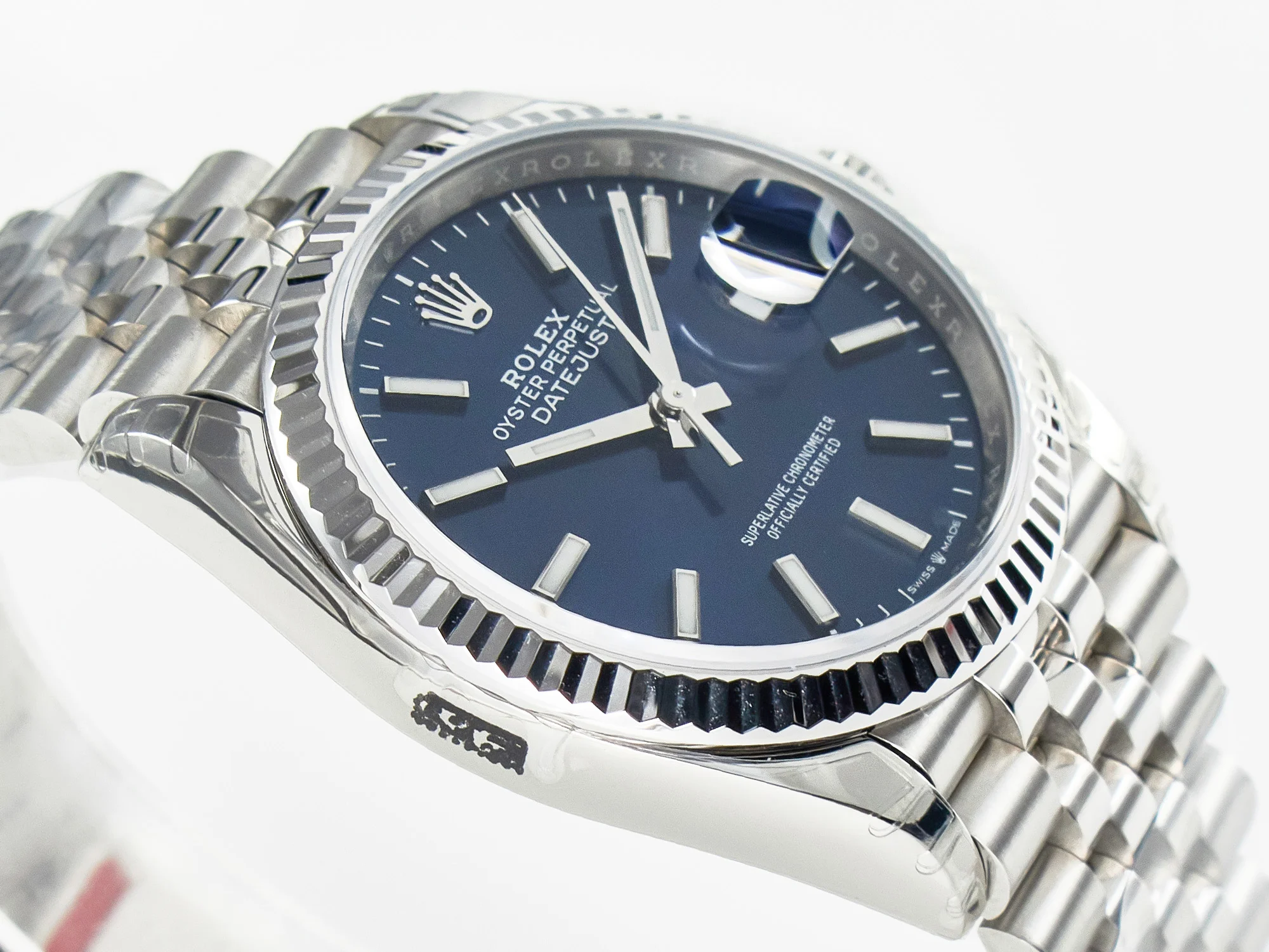DateJust 36 126234 904L SS VSF 1:1 Best Edition Blue Dial on Jubilee Bracelet VS3235