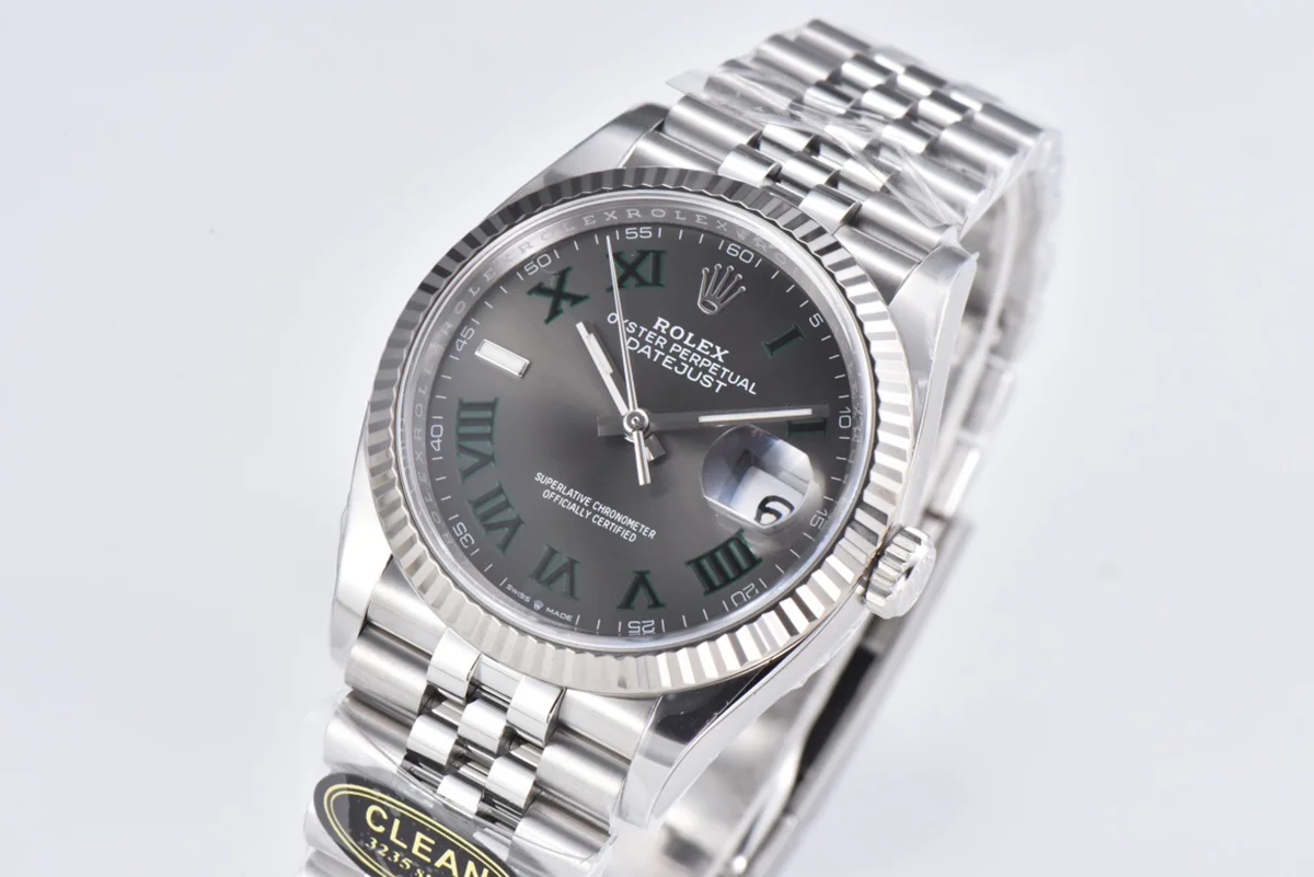 Datejust 36 126334 Slate Grey Dial Stick on Jubilee Bracelet