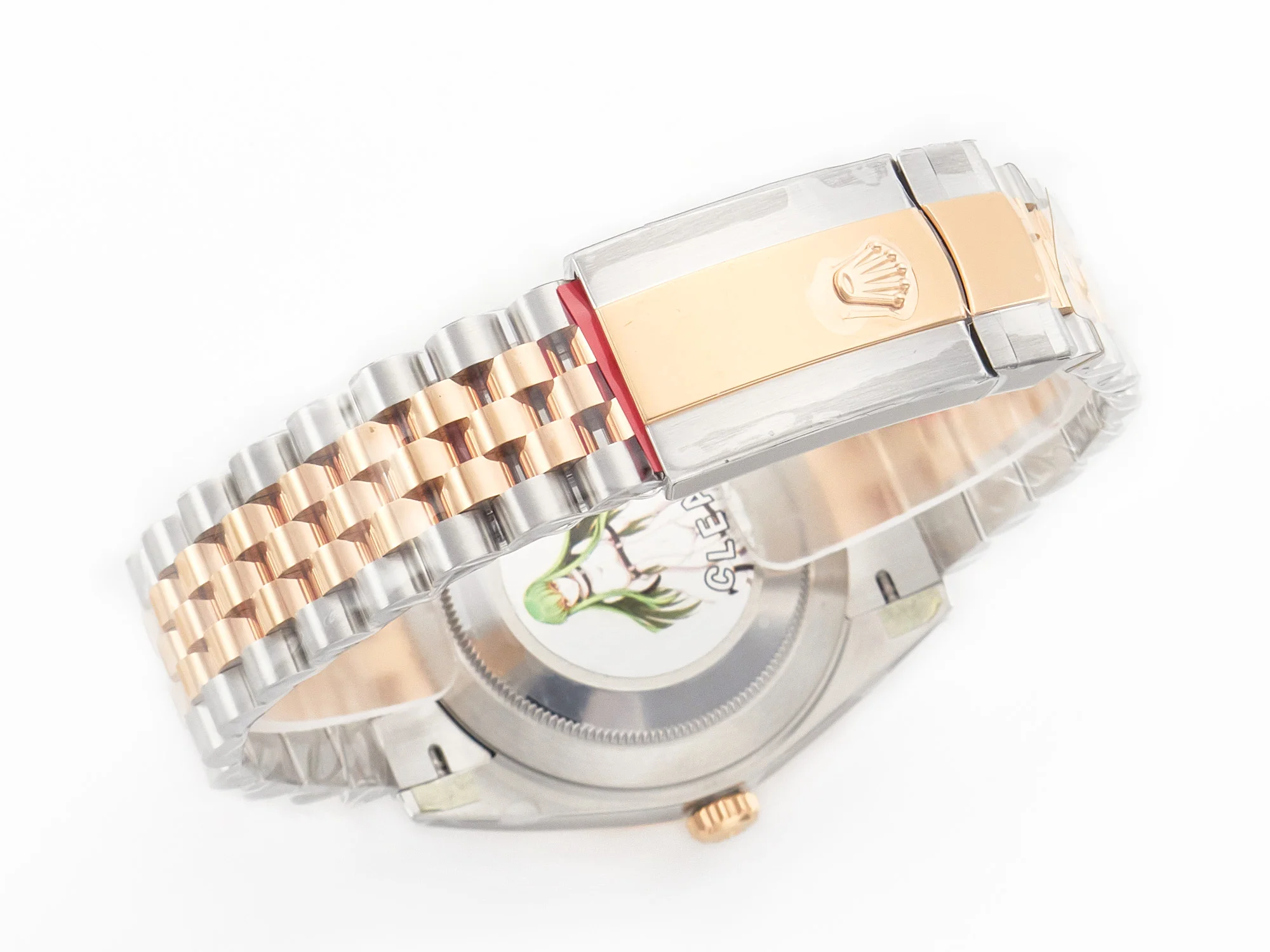 DateJust 41 126331 904L SS/RG Clean 1:1 Best Edition Steel Silver Diamond Stick Dial on Jubilee Bracelet VR3235