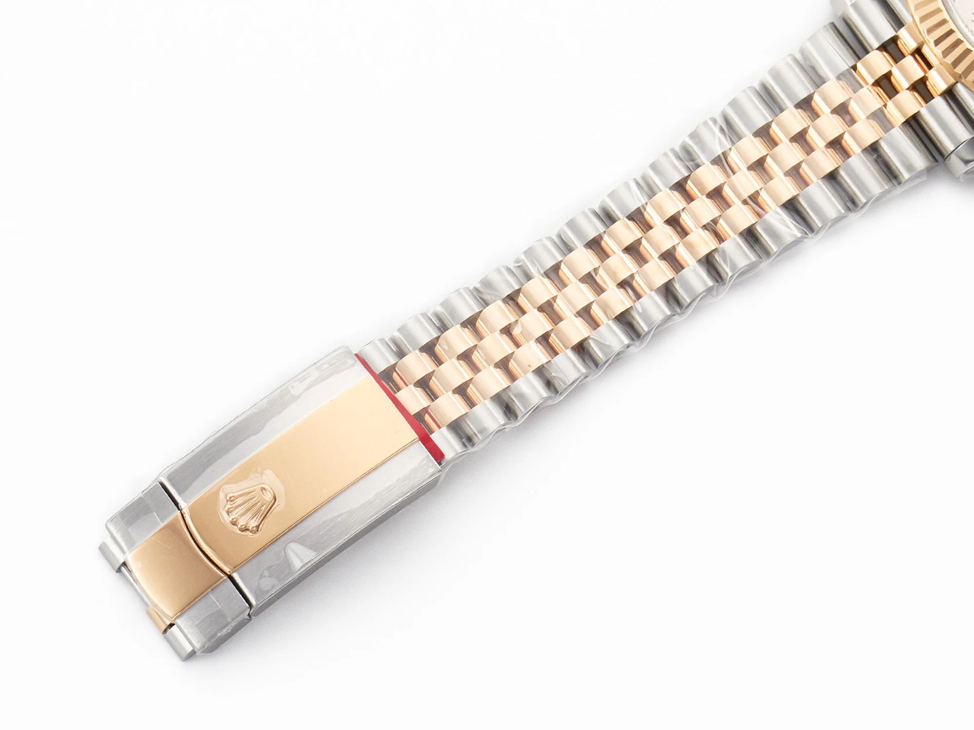 DateJust 41 126331 904L SS/RG Clean 1:1 Best Edition Steel Silver Diamond Stick Dial on Jubilee Bracelet VR3235