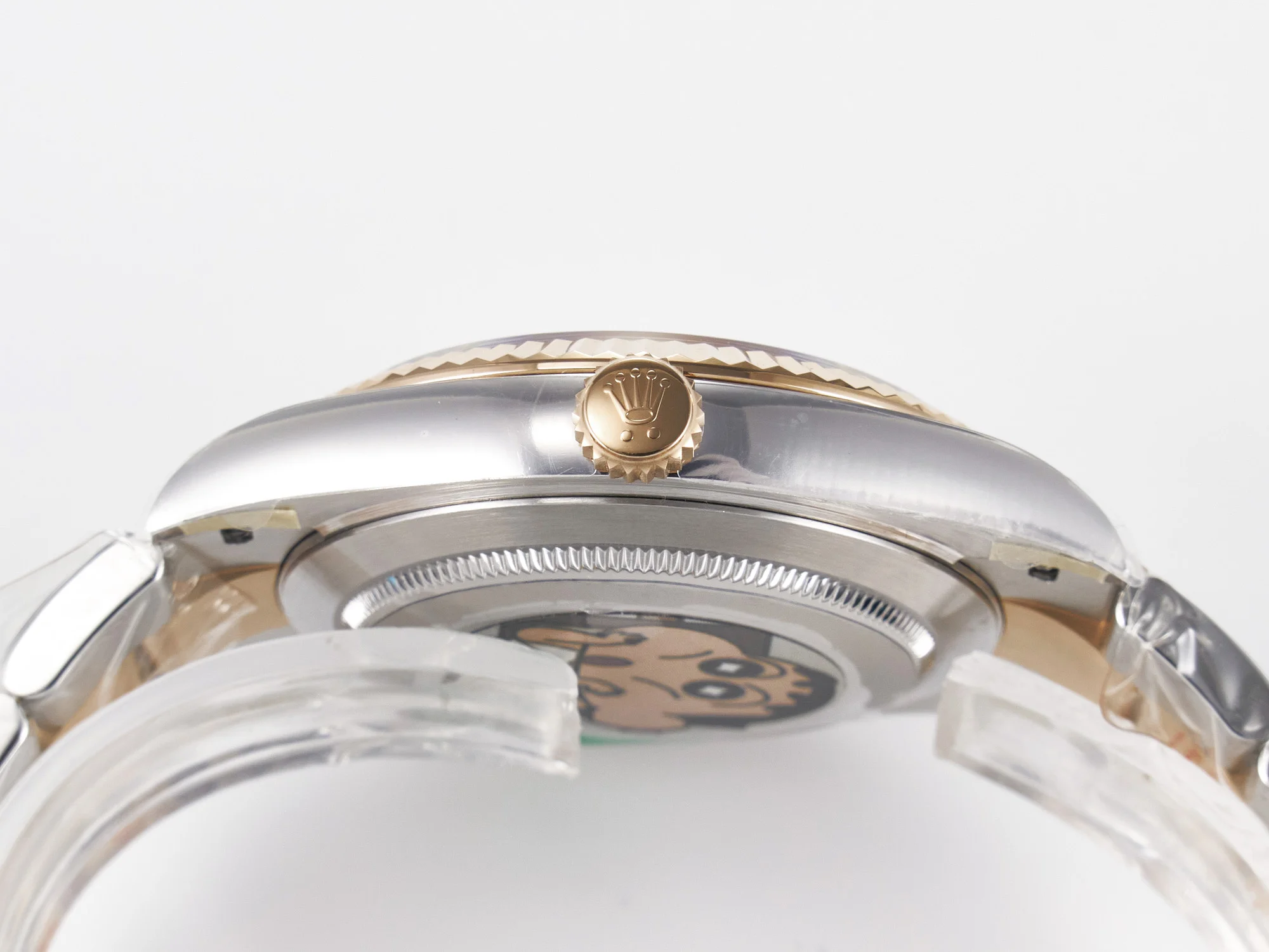 DateJust 41 126331 ARF 1:1 Best Edition 904L Steel Brown Diamonds Dial on SS/RG Oyster Bracelet SH3235(Gain Weight)