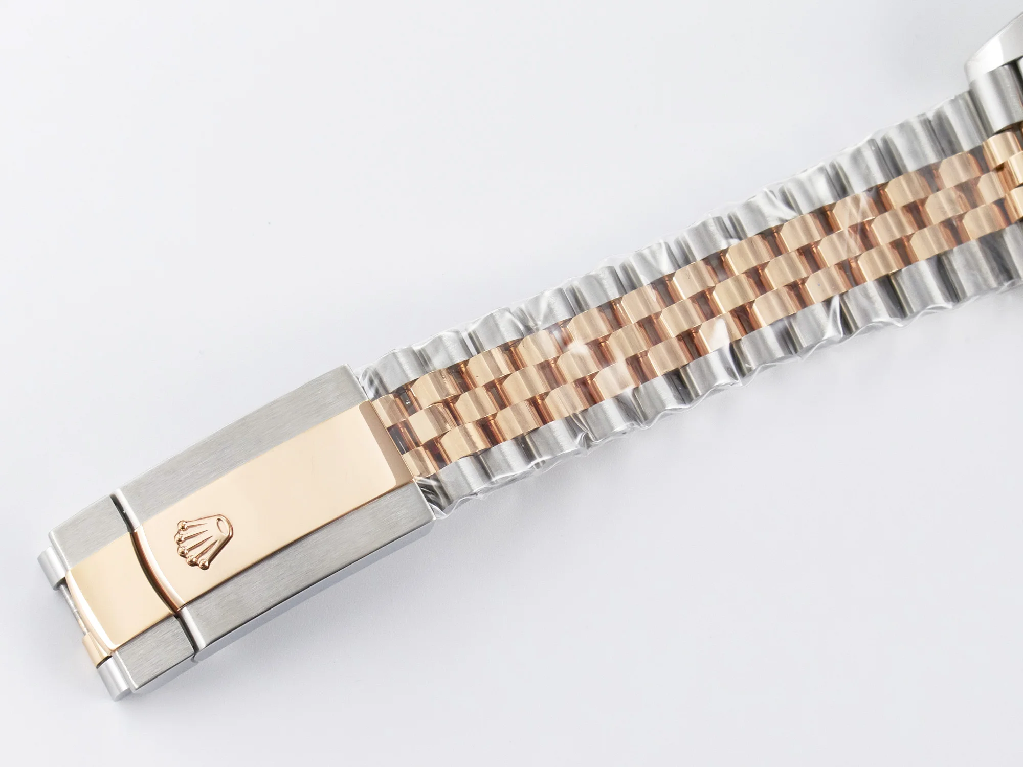 DateJust 41 126331 ARF 1:1 Best Edition 904L Steel Gray Textured Dial on SS/RG Jubilee Bracelet SH3235(Gain Weight)
