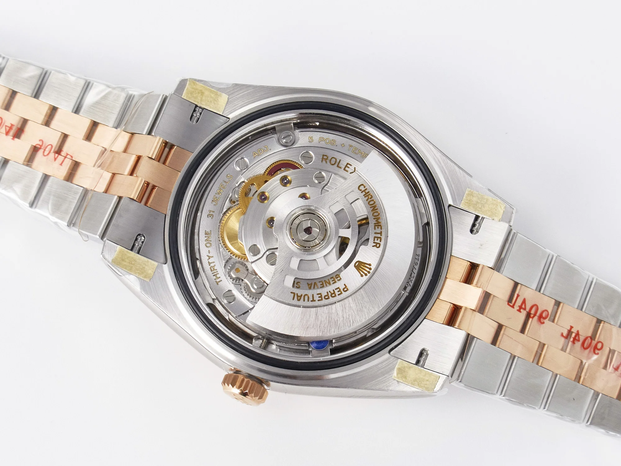 DateJust 41 126331 ARF 1:1 Best Edition 904L Steel RG Dial on SS/RG Jubilee Bracelet SH3235(Gain Weight)