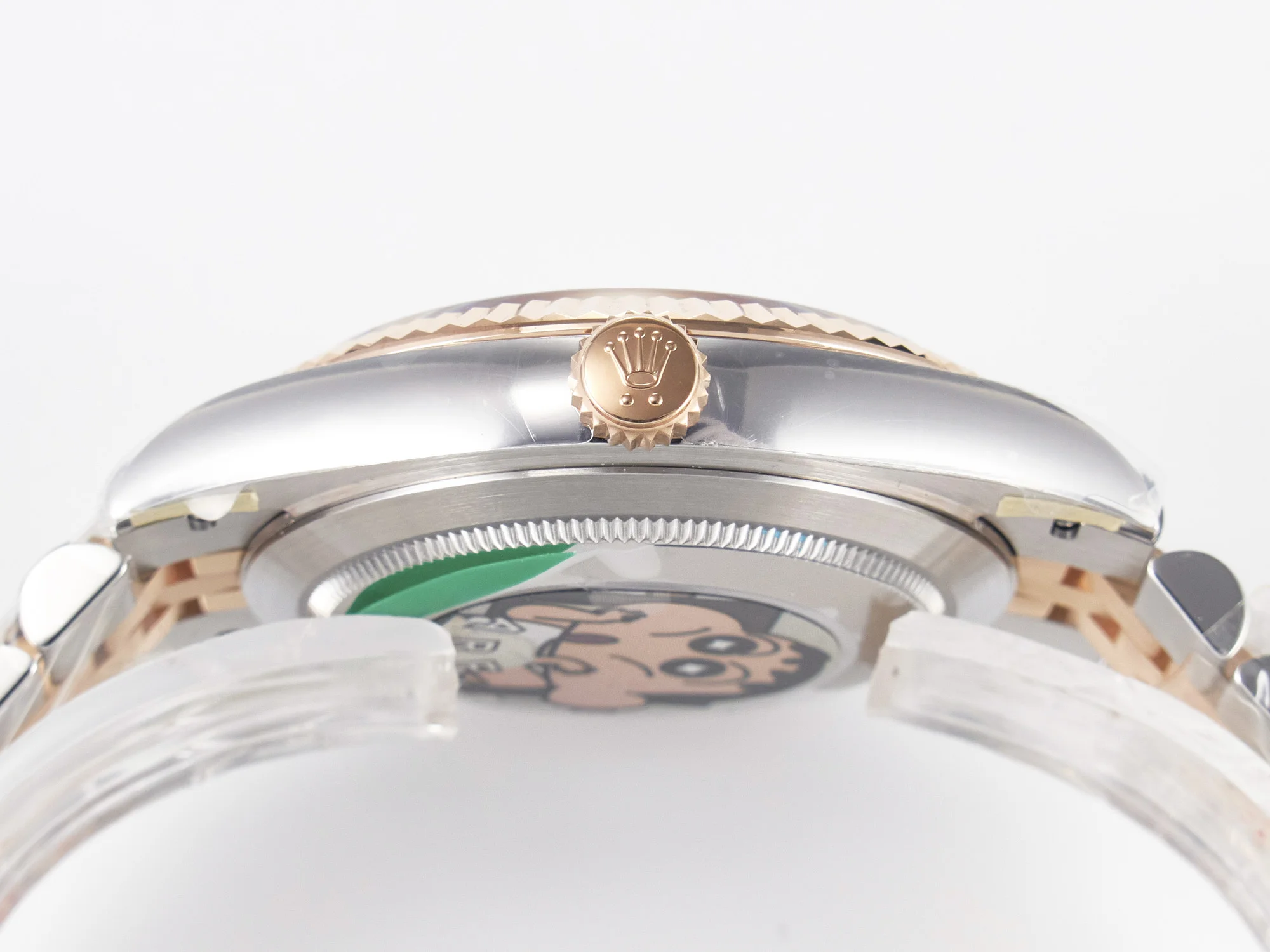 DateJust 41 126331 ARF 1:1 Best Edition 904L Steel RG Diamonds Dial on SS/RG Jubilee Bracelet SH3235(Gain Weight)