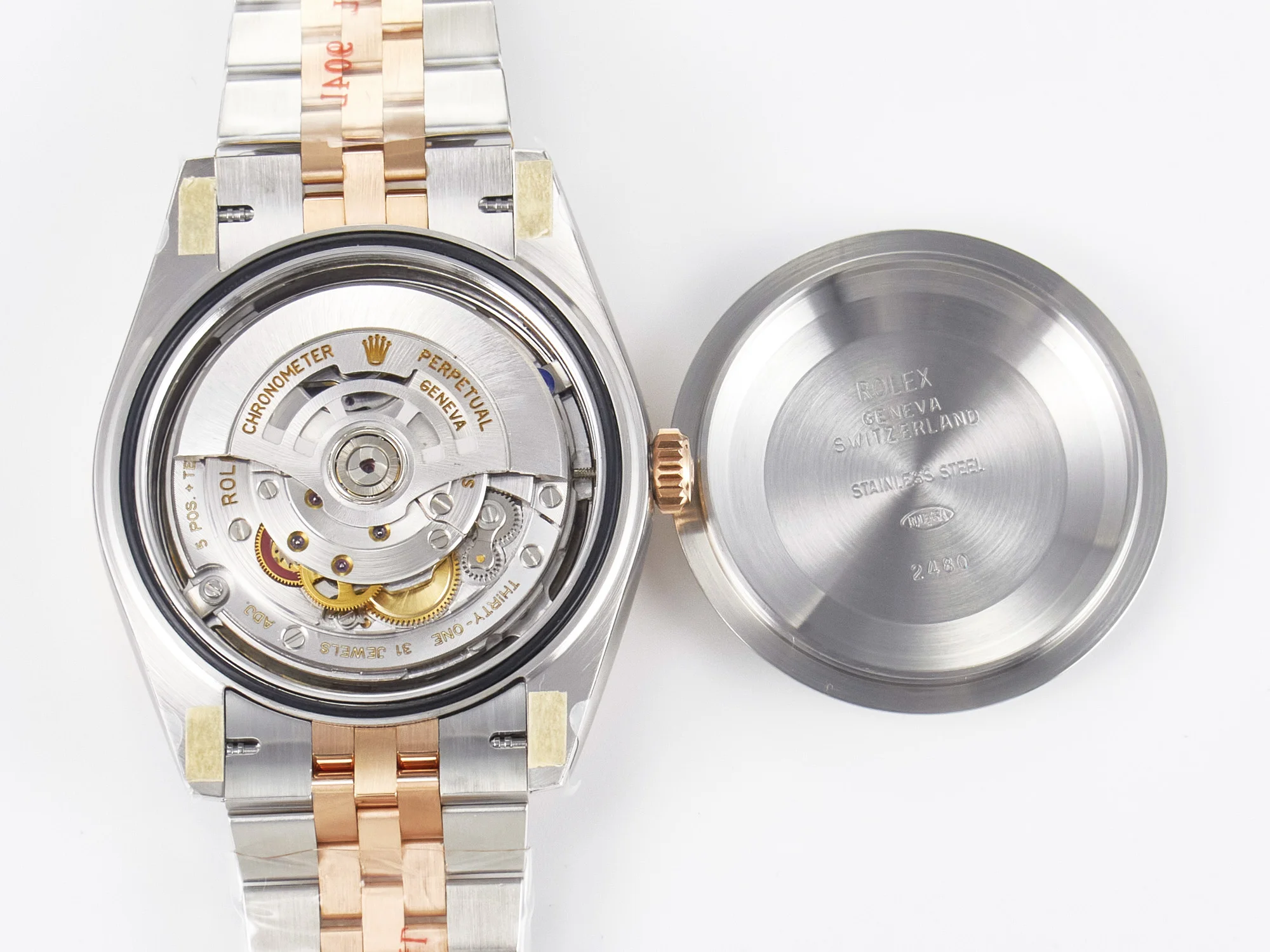 DateJust 41 126331 ARF 1:1 Best Edition 904L Steel RG Diamonds Dial on SS/RG Jubilee Bracelet SH3235(Gain Weight)