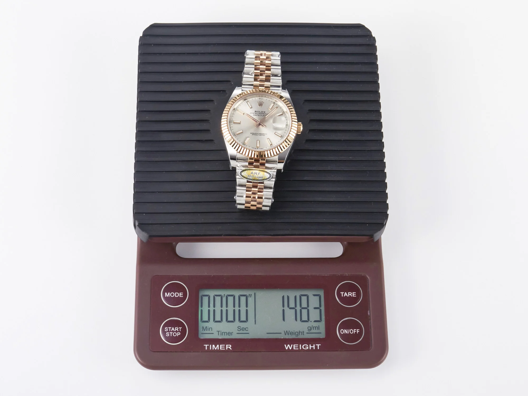 DateJust 41 126331 ARF 1:1 Best Edition 904L Steel Silver Dial on SS/RG Jubilee Bracelet SH3235(Gain Weight)