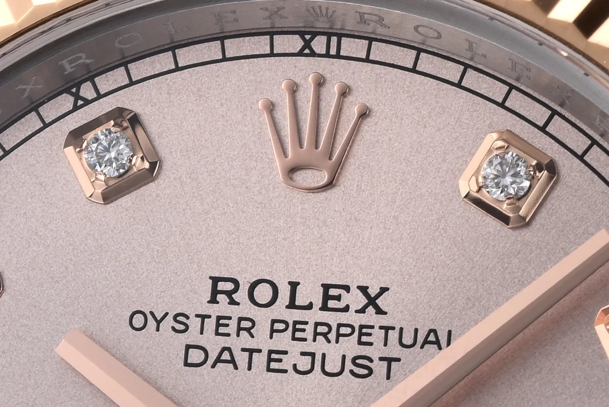 Datejust 41 126331 Pink Sundust Dial Diamond Markers in Everose/Steel on Oyster Bracelet