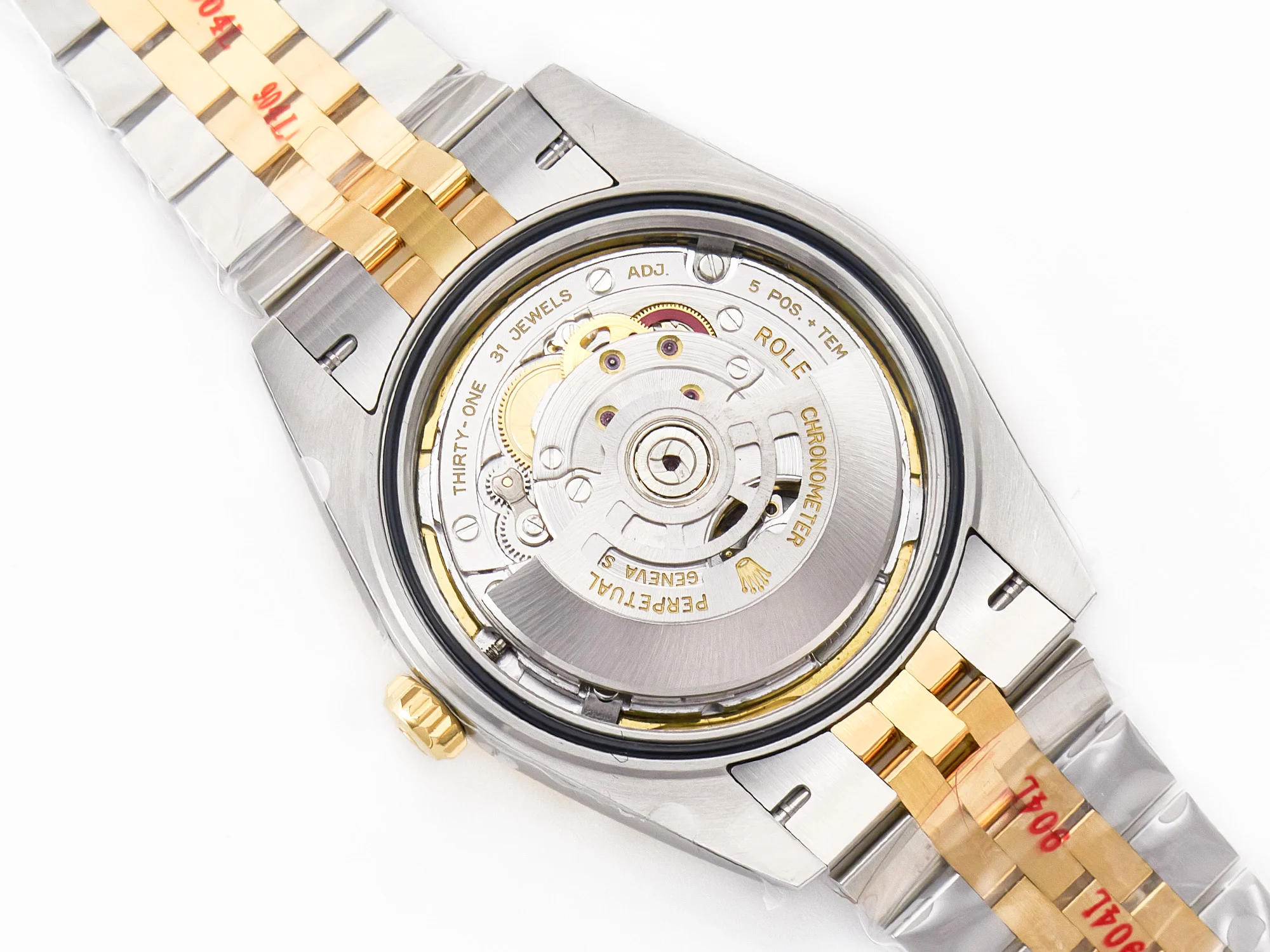 DateJust 41 126333 904L SS/RG Clean 1:1 Best Edition Steel Black Stick Dial on Jubilee Bracelet VR3235