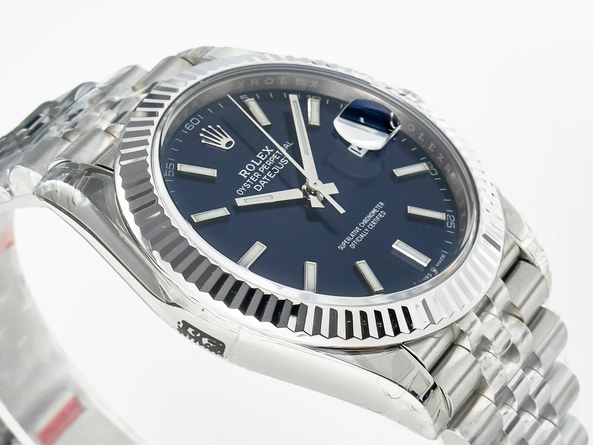 DateJust 41 126334 904L SS VSF 1:1 Best Edition Blue Dial on Jubilee Bracelet VS3235 V2 (133g)