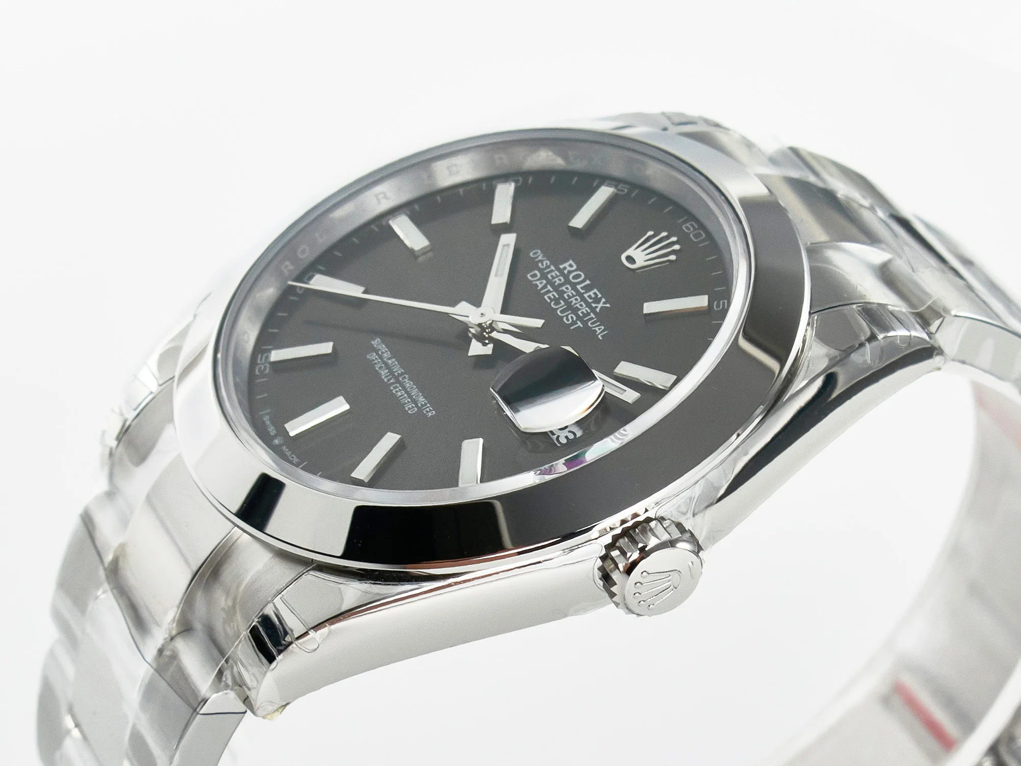 DateJust 41 126334 904L SS VSF 1:1 Best Edition Gray Dial on Oyster Bracelet VS3235