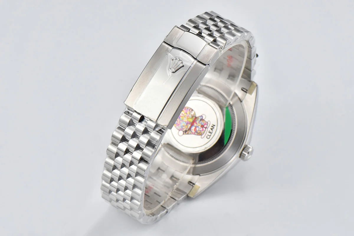 Datejust 41 126334 Bright Blue Dial Stick Markers on Jubilee Bracelet