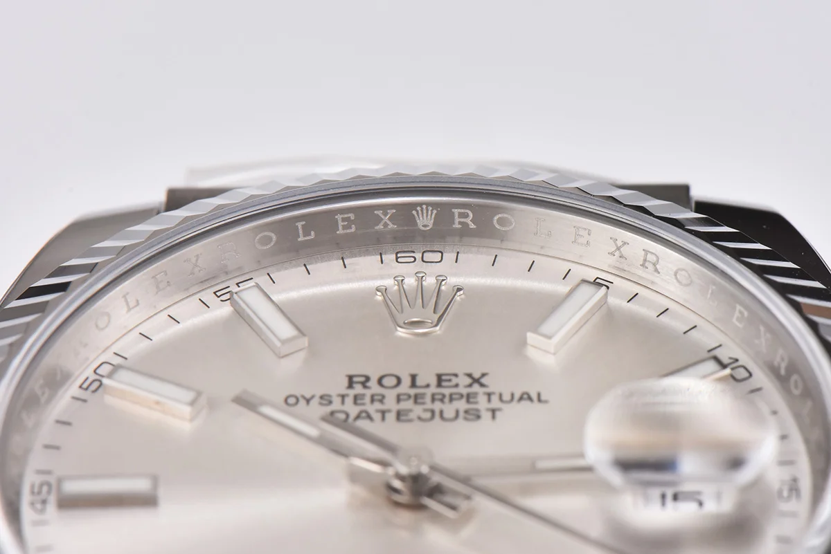 Datejust 41 126334 Silver Dial Stick Markers on Jubilee Bracelet