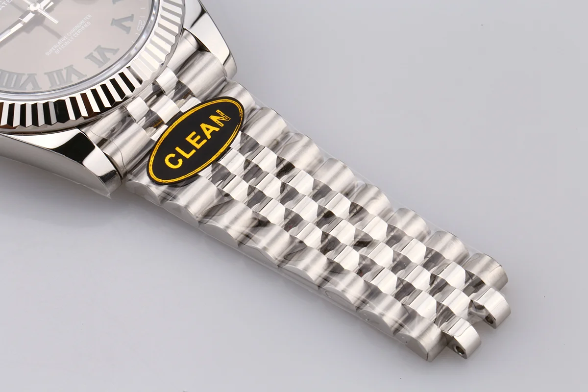 Datejust 41 126334 Silver Dial Stick Markers on Jubilee Bracelet