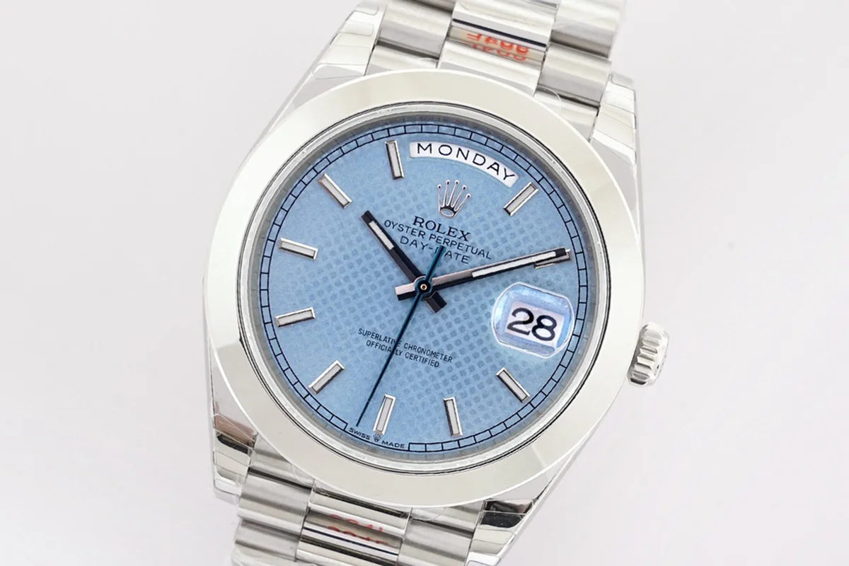 Day-Date 40 228206 Glacier Dial in Platinum