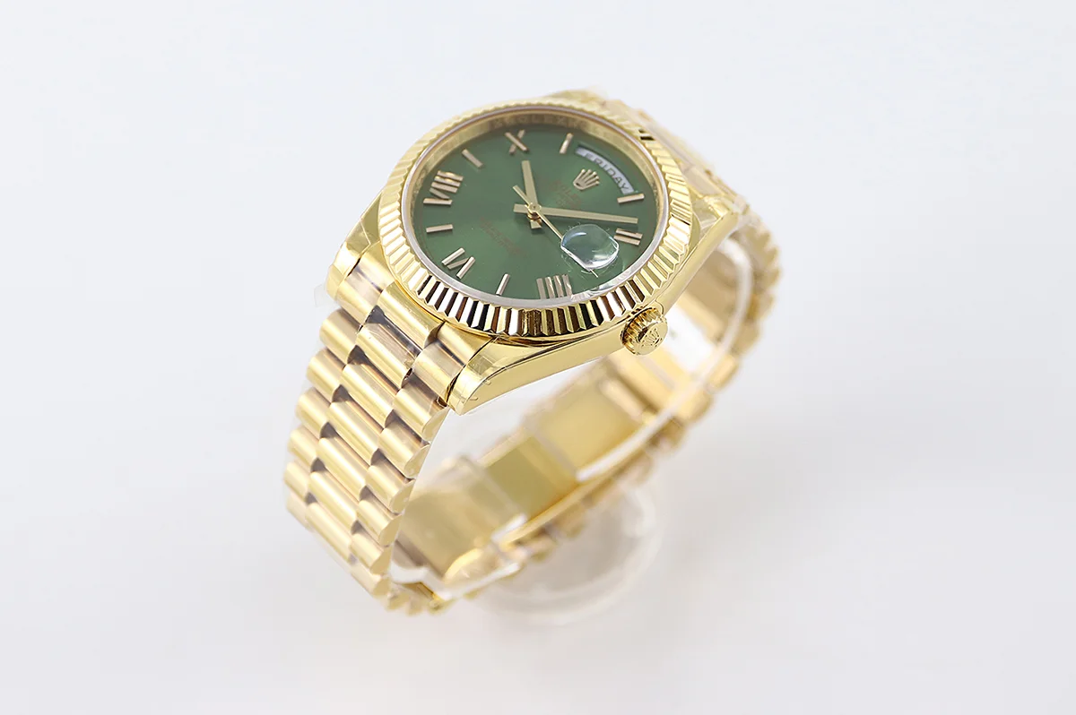 Day-Date 40 228238 Green Dial in Yellow Gold