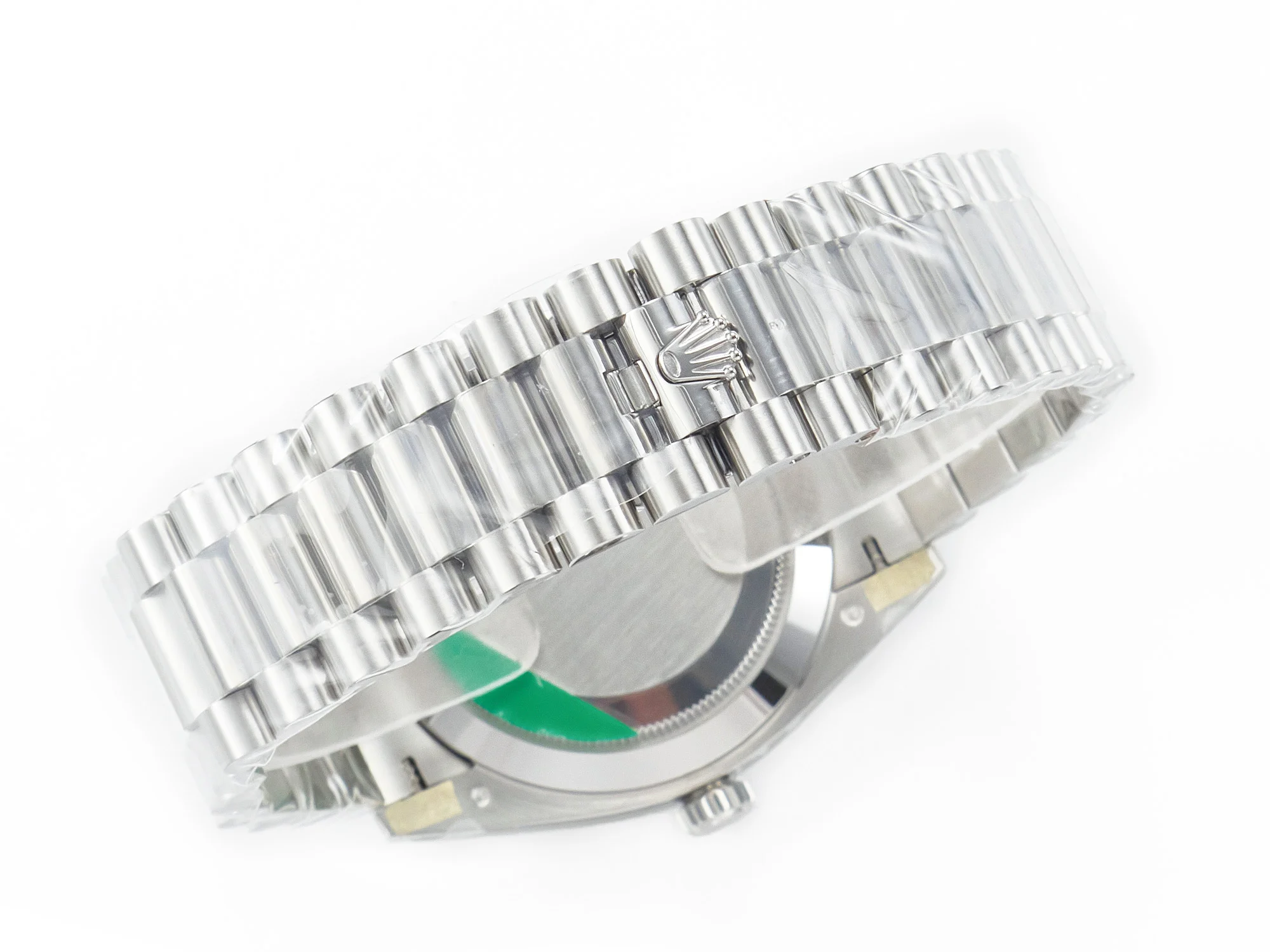 Day Date 40 SS 228239 ARF 1:1 Best Edition Green Roman Dial on President Bracelet VR3255