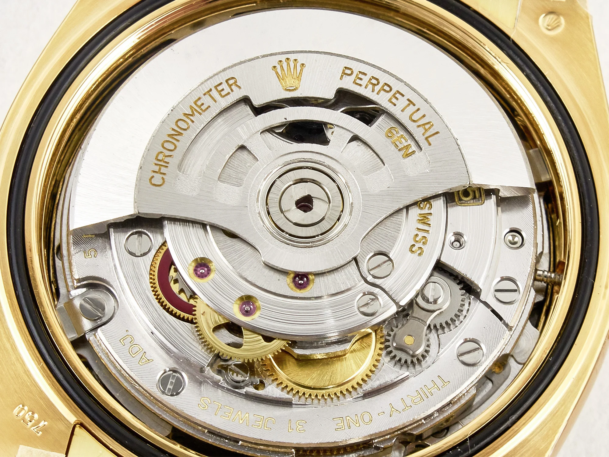 Day Date 40 YG 228238 ARF 1:1 Best Edition YG Roman Dial on President Bracelet VR3255