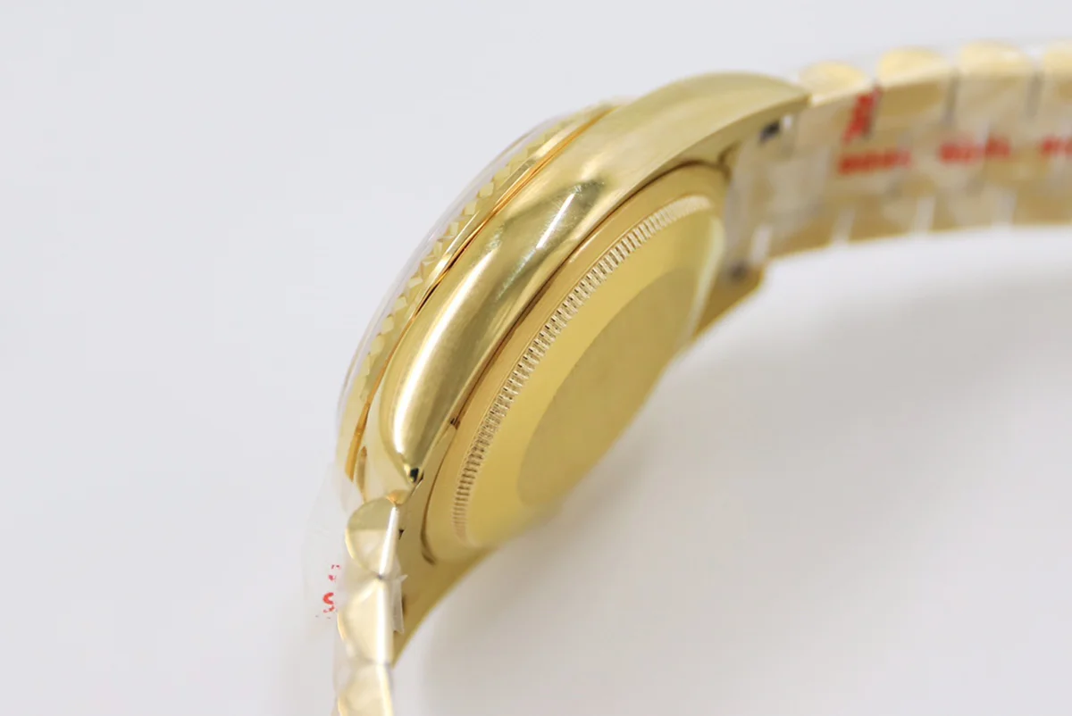 Daydate 36 128238 Malachite Dial in Yellow Gold