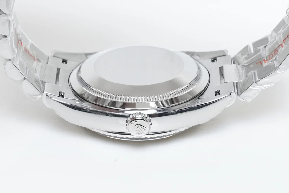 Daydate 36 Red Dial with Sticker in White Gold