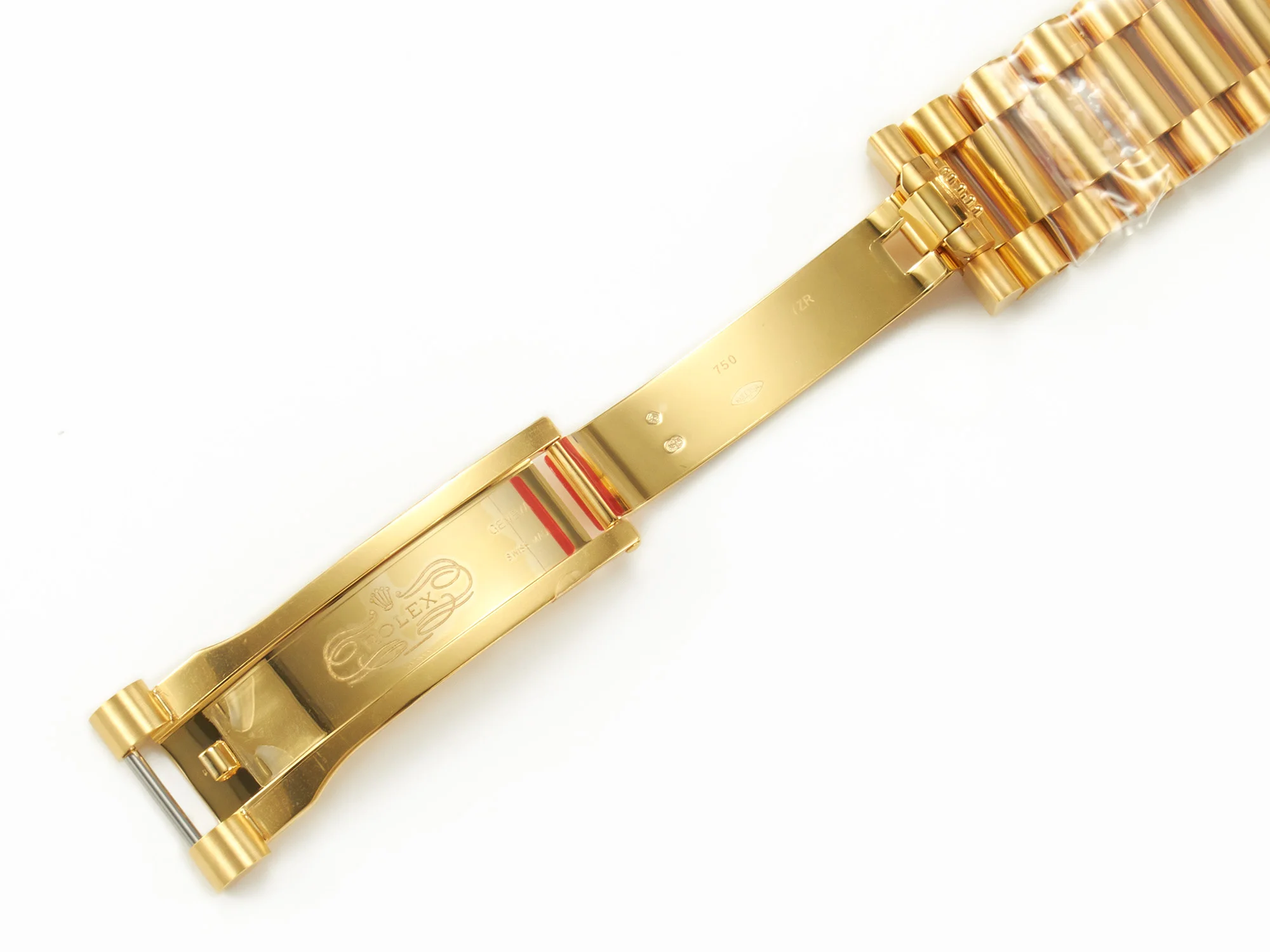 DayDate 40 228238 ARF 904L Steel YG Crystal Diamonds Bezel on President Bracelet VR3255