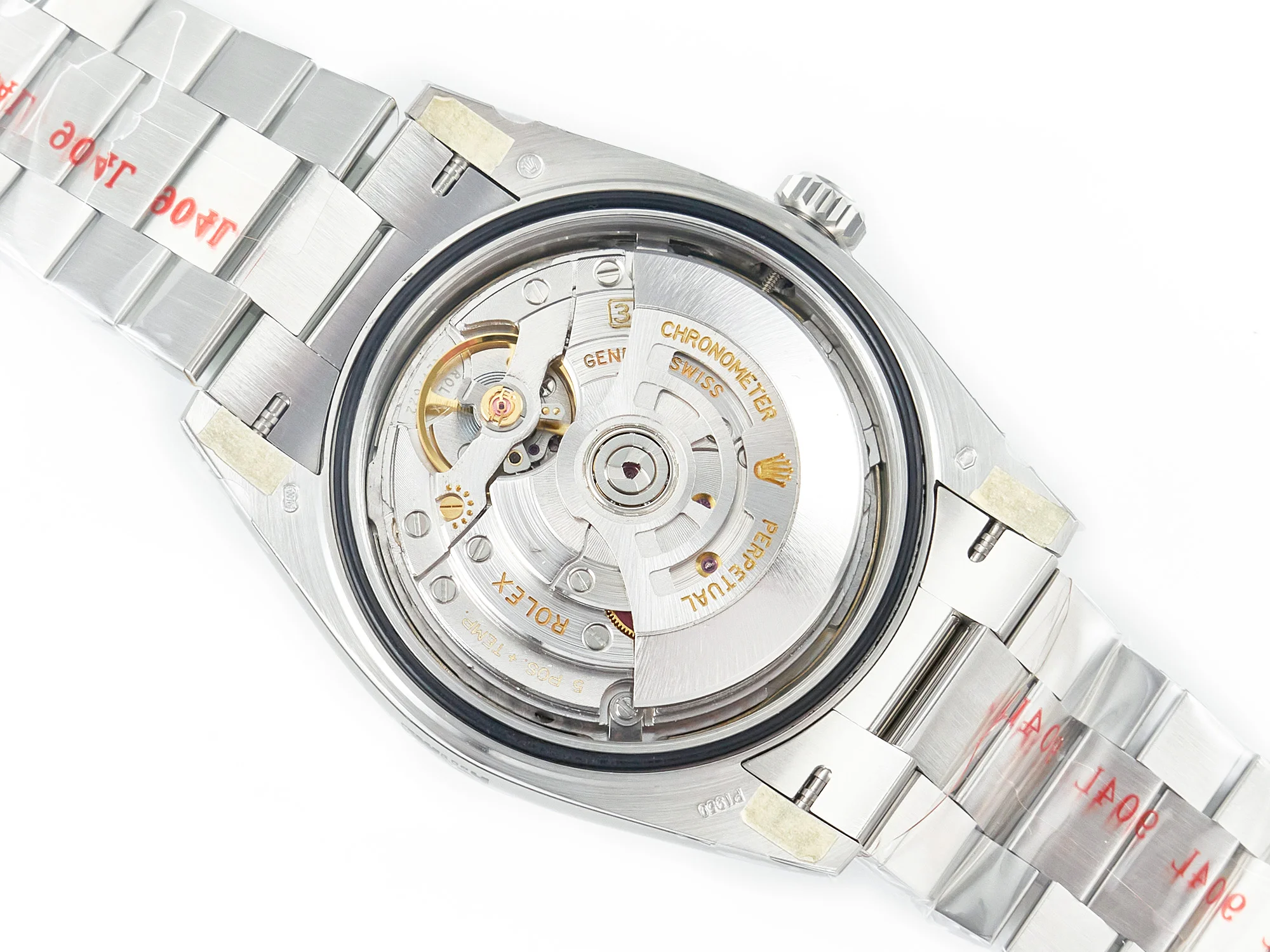 DayDate 40 228239 ARF 904L Steel Black Dial on President Bracelet VR3255