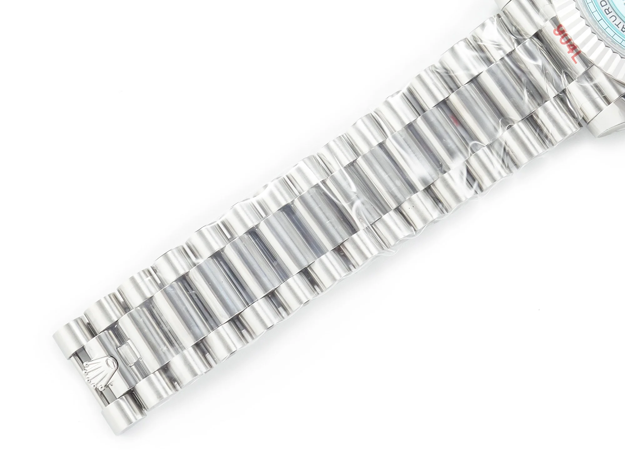 DayDate 40 228239 ARF 904L Steel Black Dial on President Bracelet VR3255