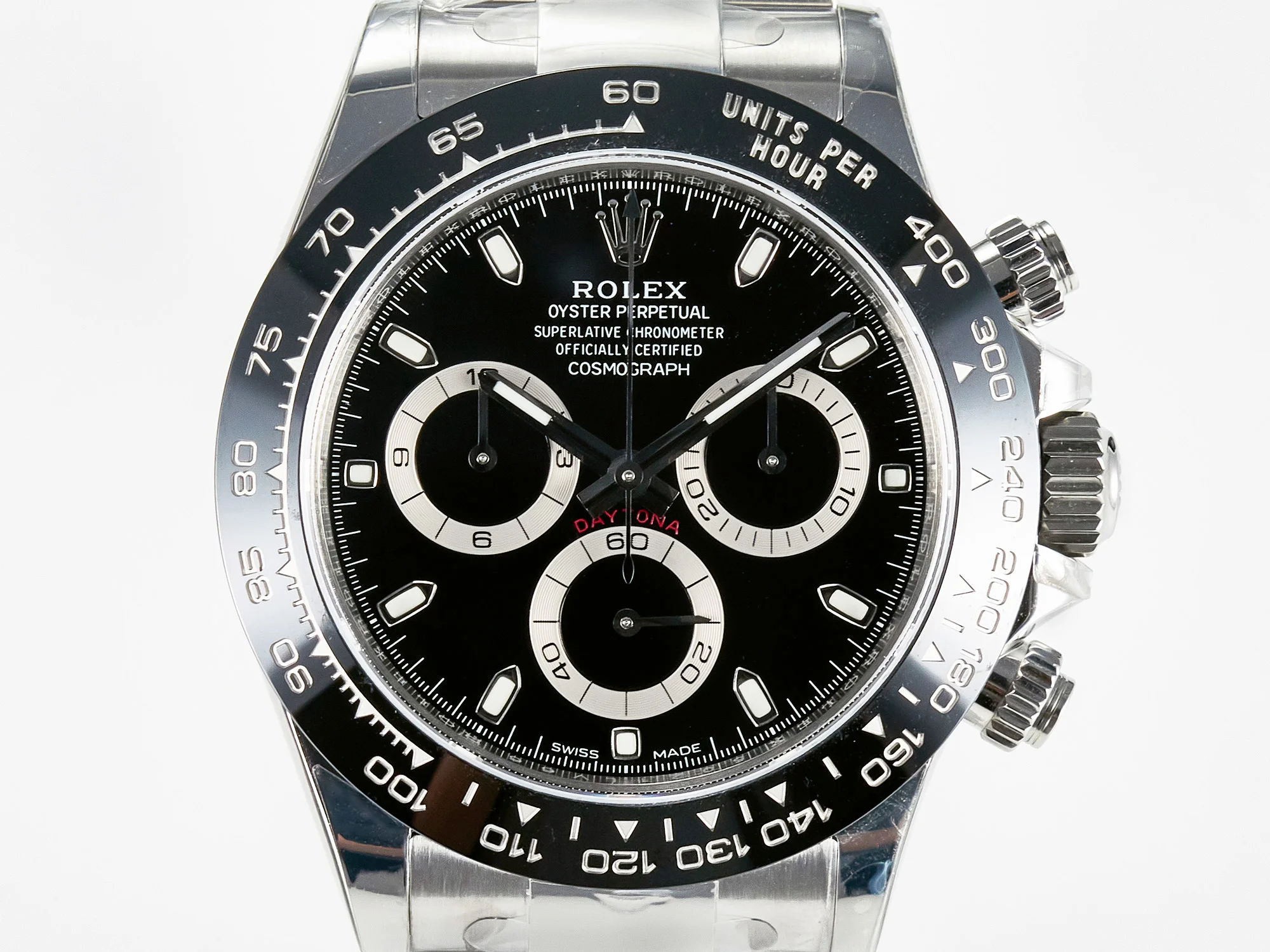 Daytona 116500 VSF 1:1 Best Edition 904L Steel Black Dial on SS Bracelet DD4130
