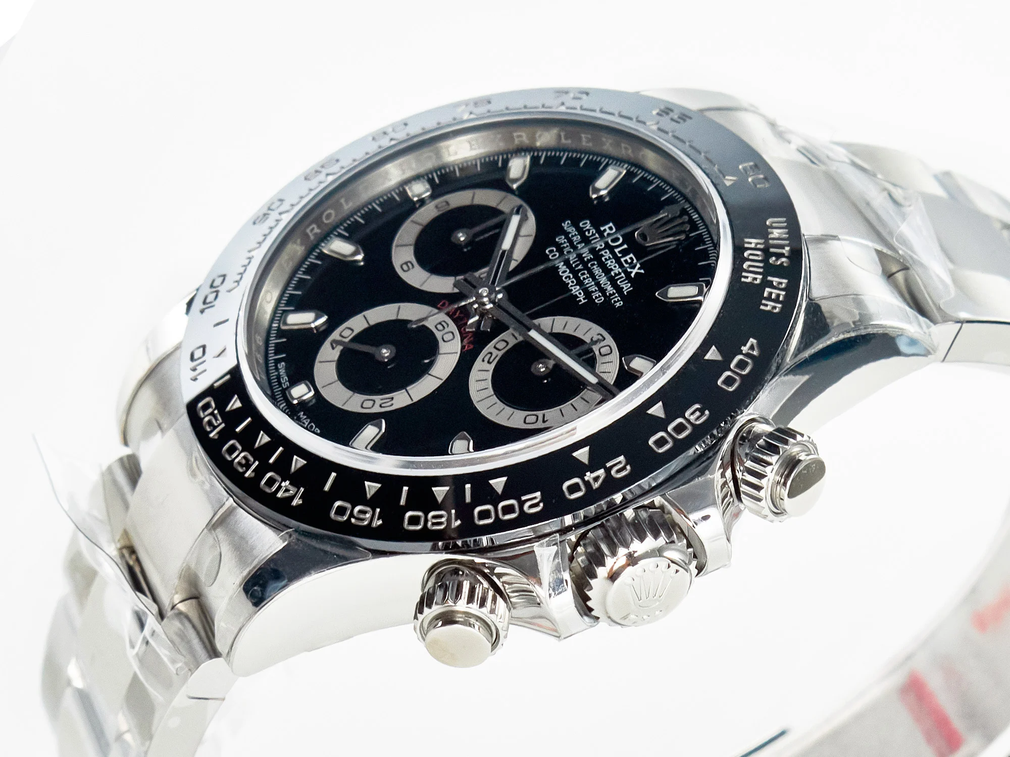 Daytona 116500 VSF 1:1 Best Edition 904L Steel Black Dial on SS Bracelet DD4130