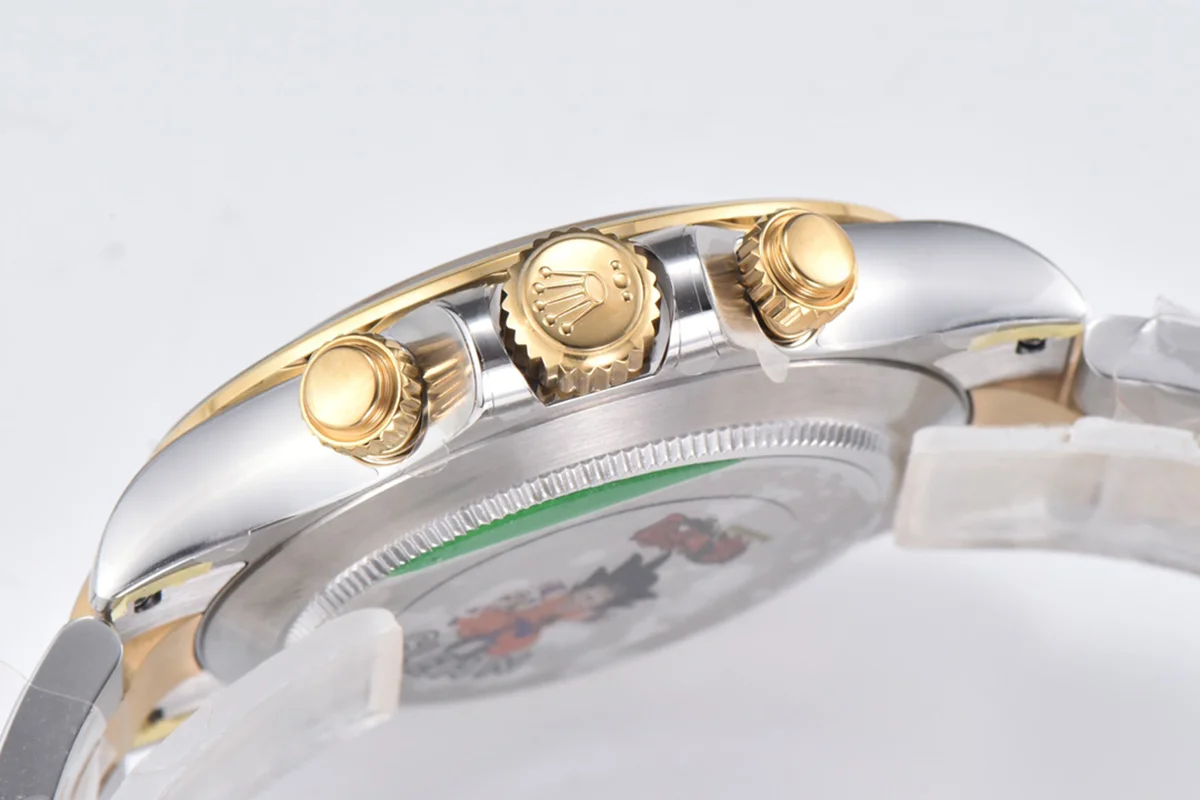Daytona 116503LN Black Dial in Steel/Yellow Gold