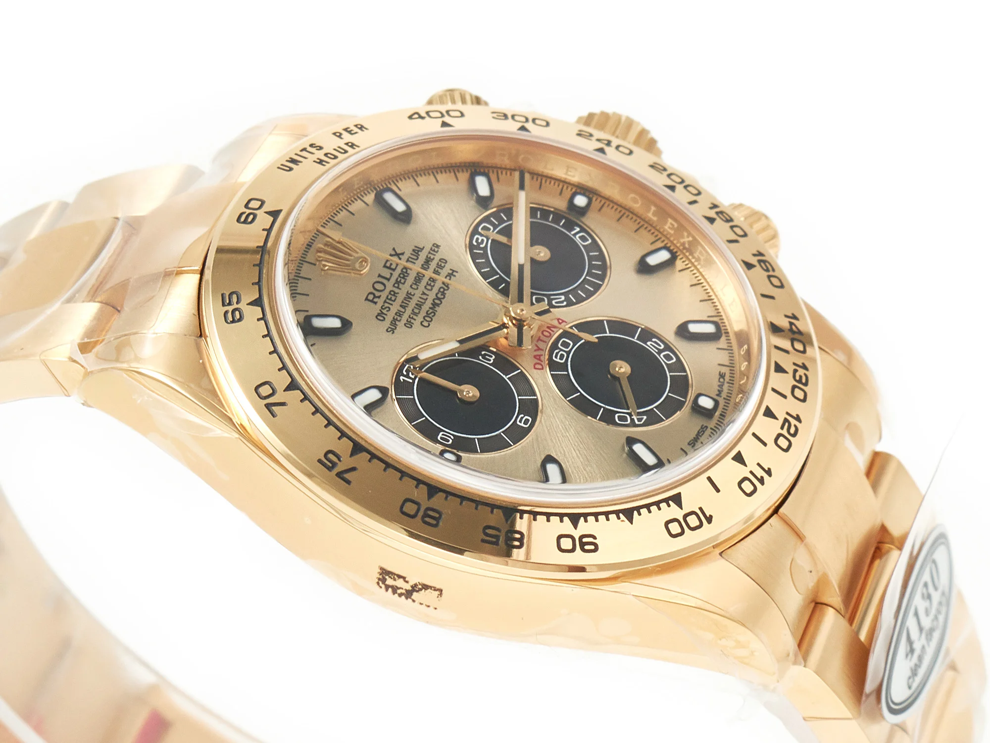 Daytona 116508 Clean Best Edition 904L Steel YG/Black Dial on YG Bracelet SA4130